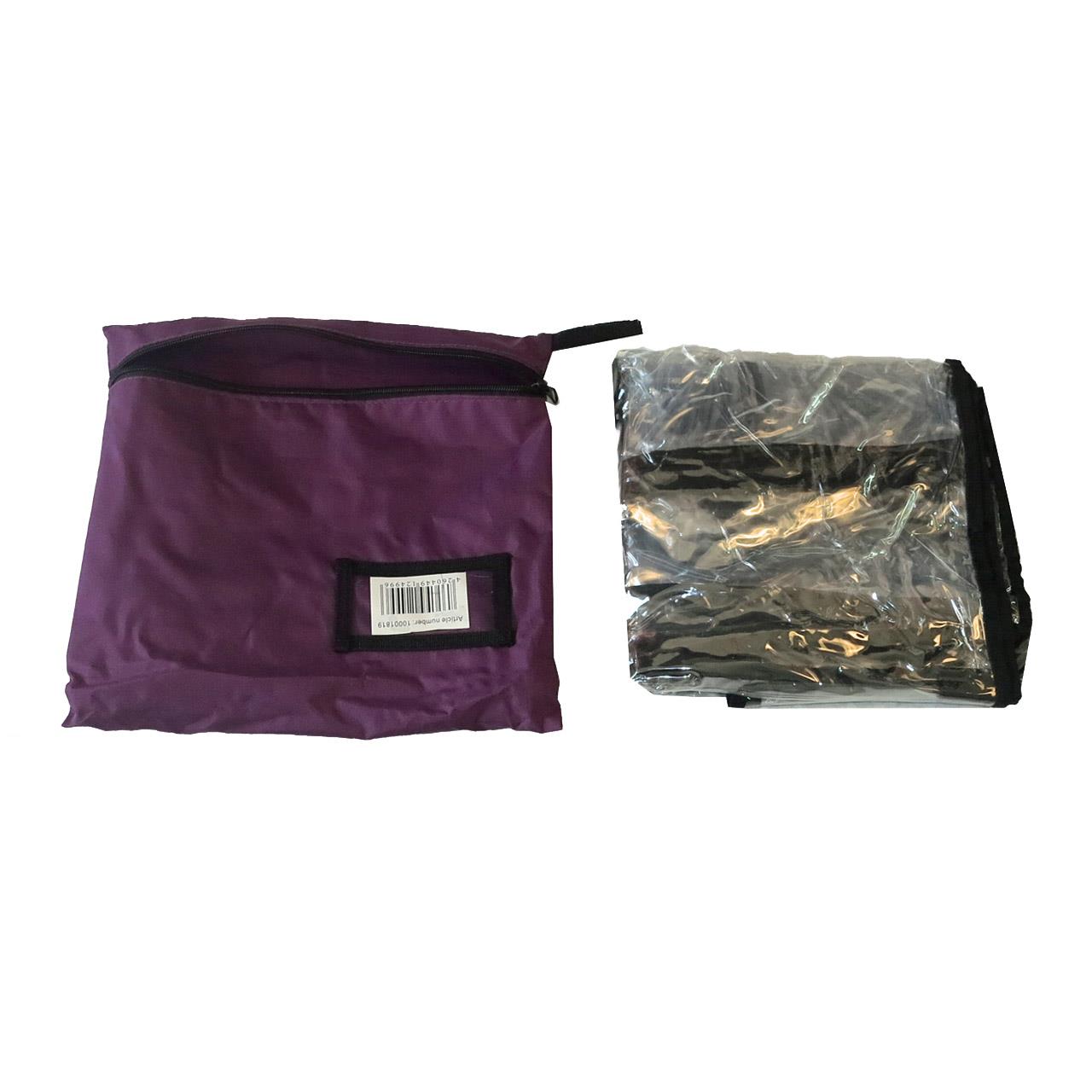 FUXTEC Regenhoes transparant voor Bolderkar CT700