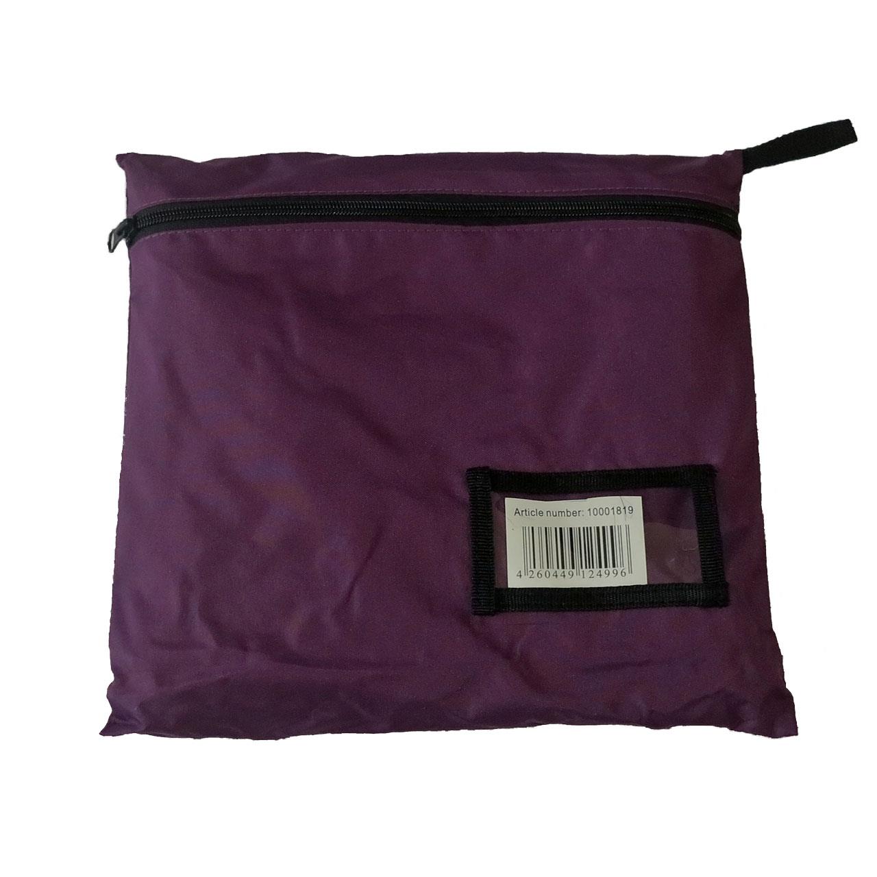 FUXTEC Regenhoes transparant voor Bolderkar CT700