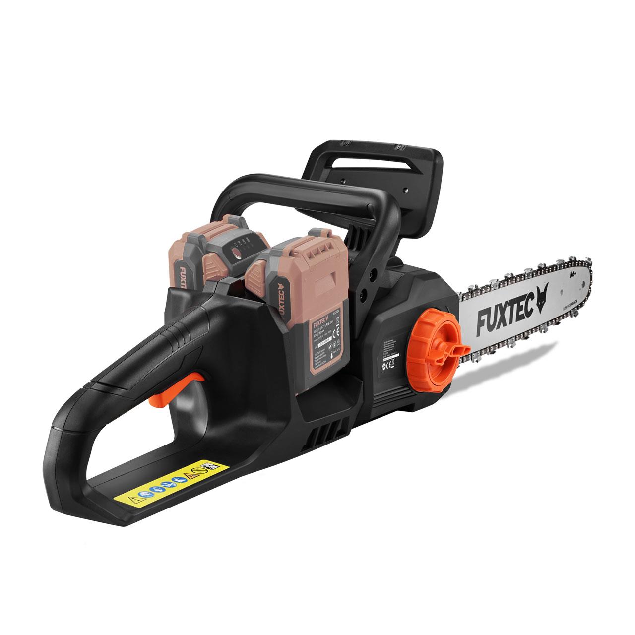 Snoerloze kettingzaag 2x20V FUXTEC FX-E2KS zonder batterij en oplader