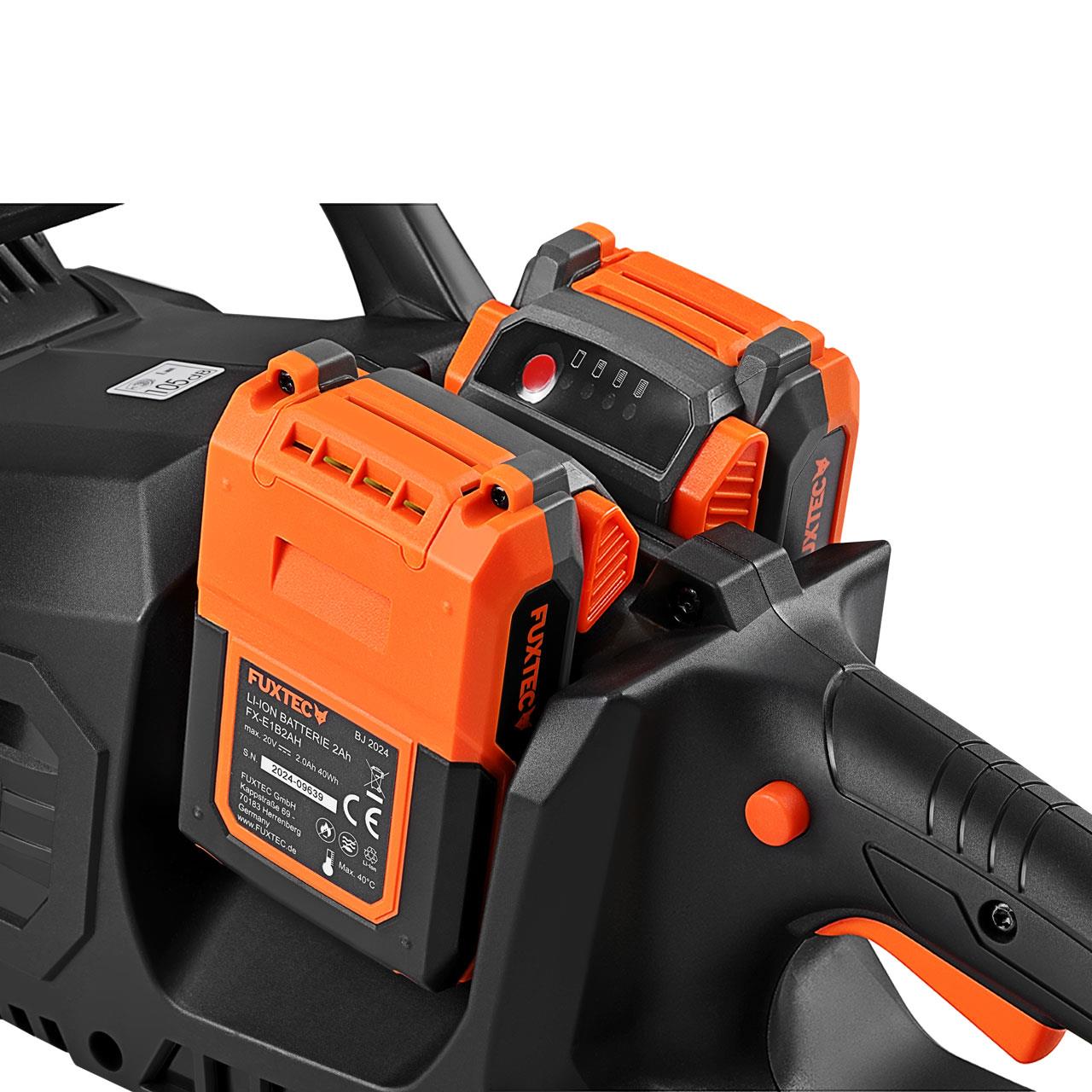 Snoerloze kettingzaag 2x20V FUXTEC FX-E2KSSET