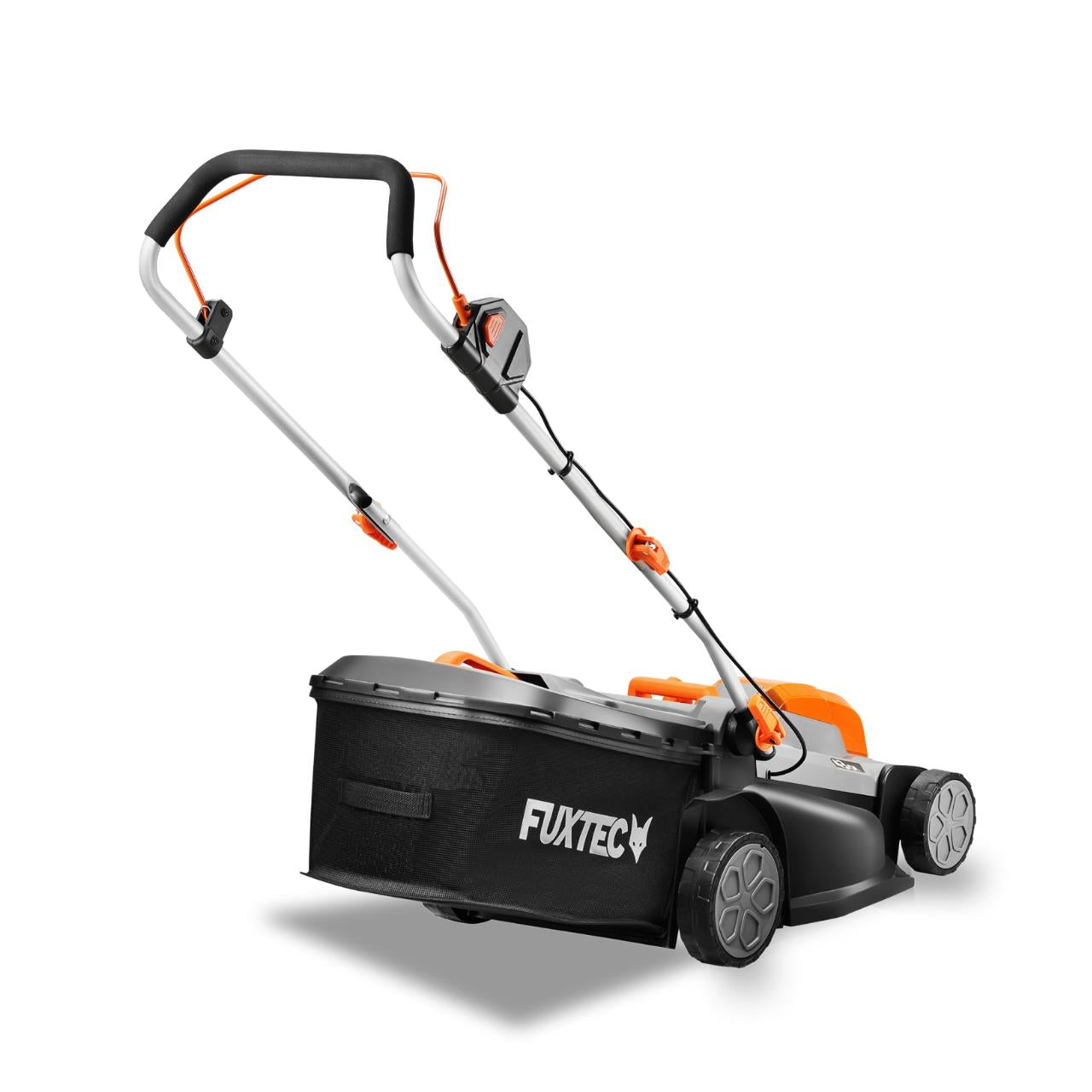 Grasmaaier op batterij 40V FUXTEC FX-E2RM37 - Set met 2 batterijen van 4Ah en dubbele lader van 2,4A