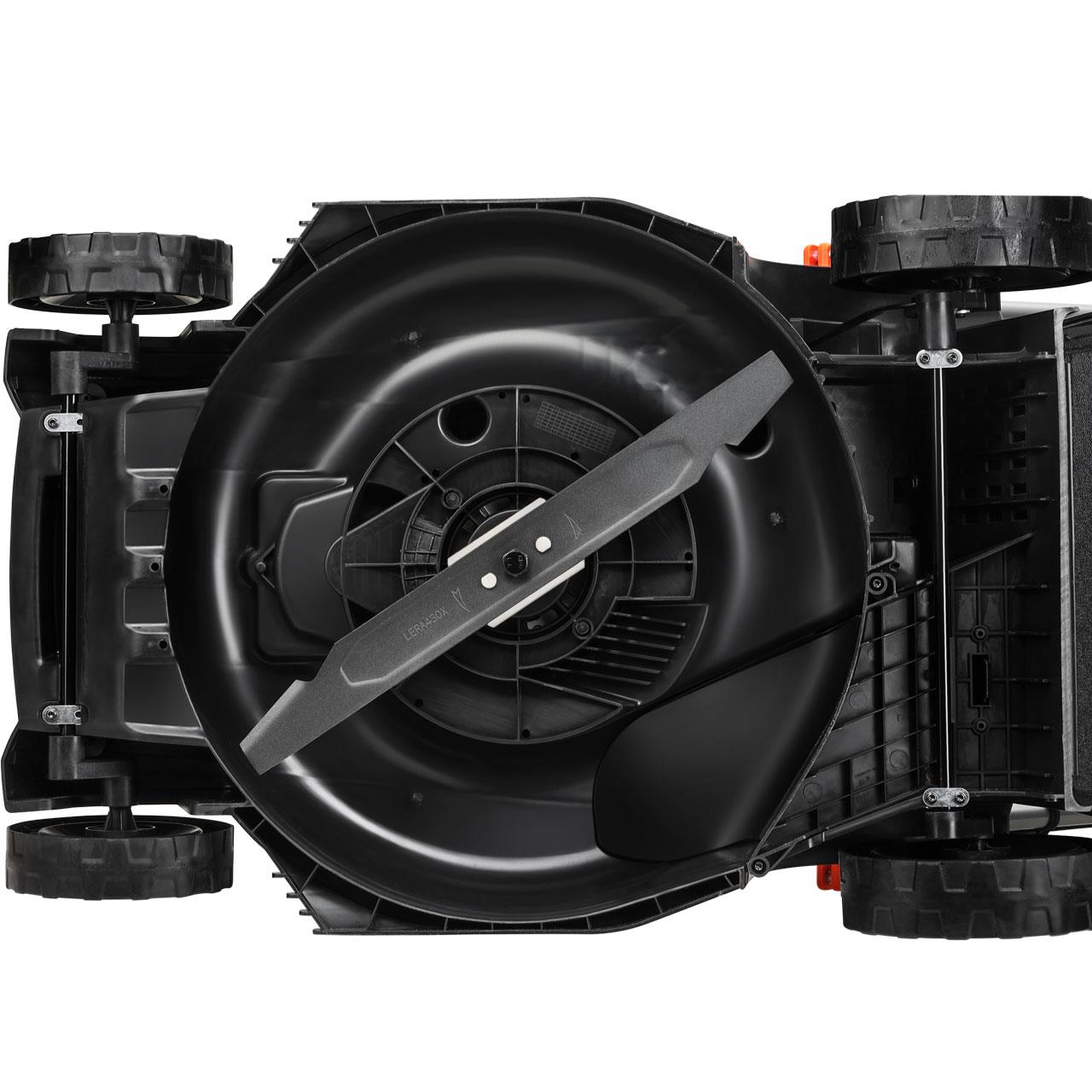 Grasmaaier op batterij 40V FUXTEC FX-E2RM37 - Set met 2 batterijen van 4Ah en dubbele lader van 2,4A
