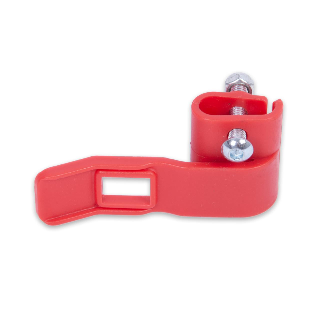 Bevestigingsclip ROOD voor de Bolderkar modellen CT500/700/800