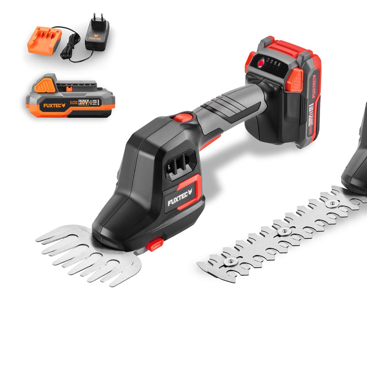 FUXTEC 20V handheggenschaar FX-E1HHS20SET