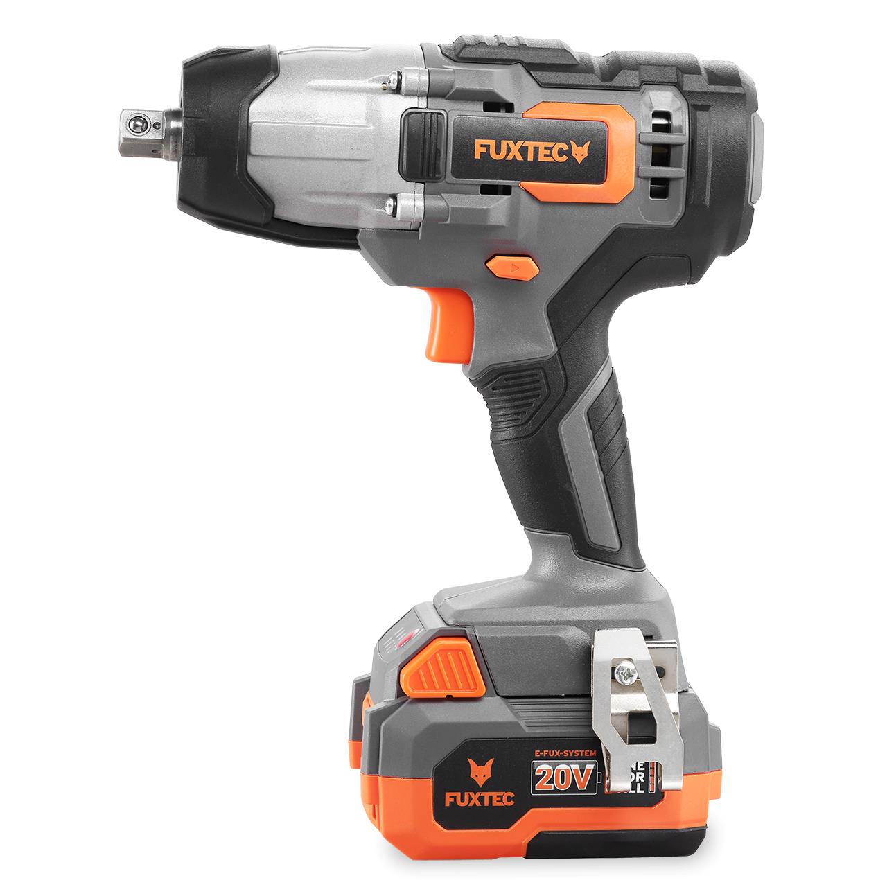 FUXTEC 20V Accu Slagschroevendraaier FX-E1IW20 SET met 1 x Accu 4Ah, 1 x Oplader 1A