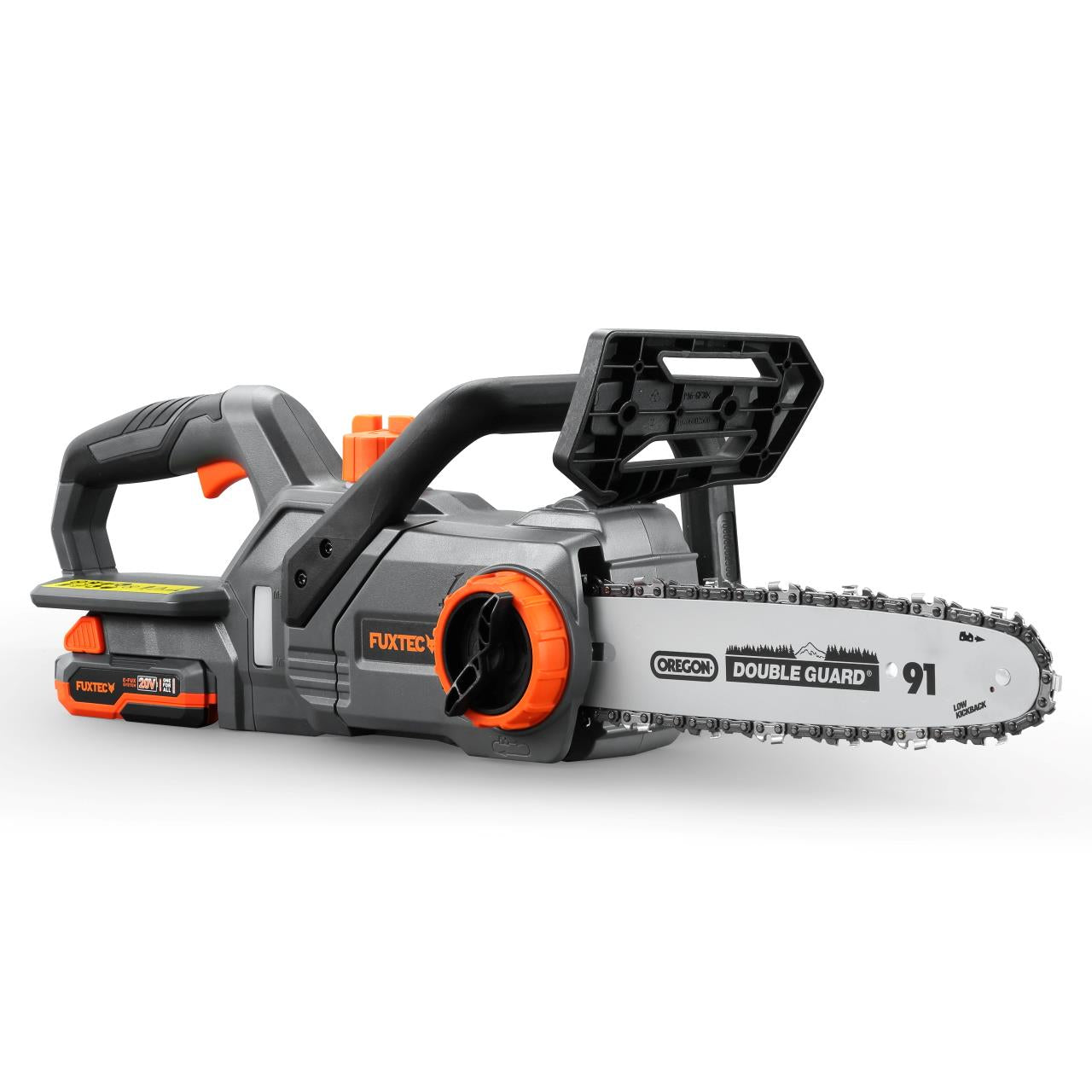 FUXTEC kettingzaag accu 20V - set met batterij (2Ah) en lader (1A)