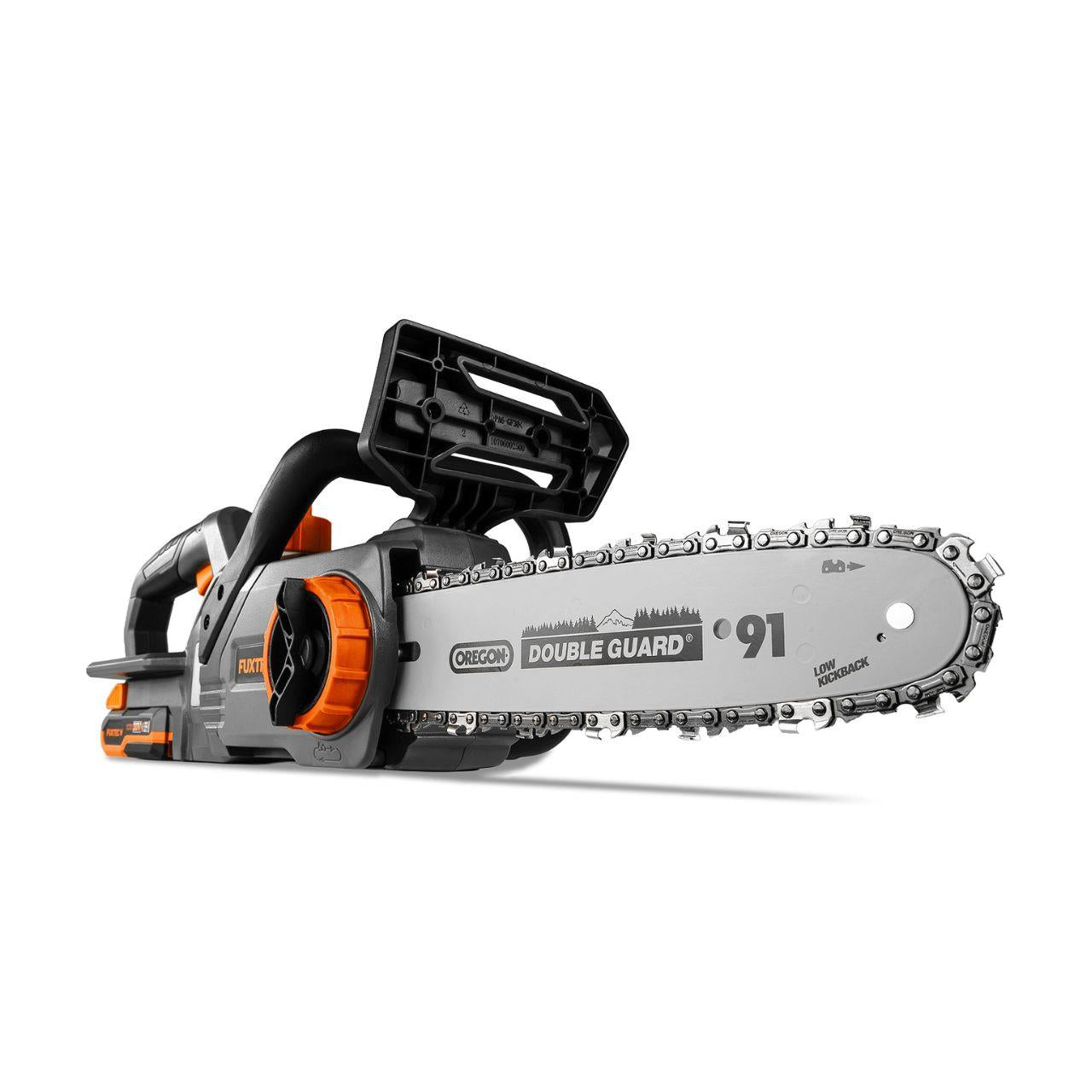 FUXTEC kettingzaag accu 20V - set met batterij (2Ah) en lader (1A)