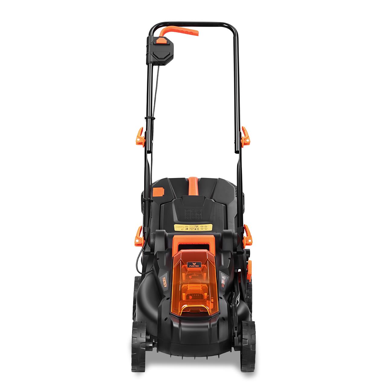 FUXTEC grasmaaier accu 40V (2x 20V) - set met batterij (2x 2Ah) en lader (2.4A dubbellader)