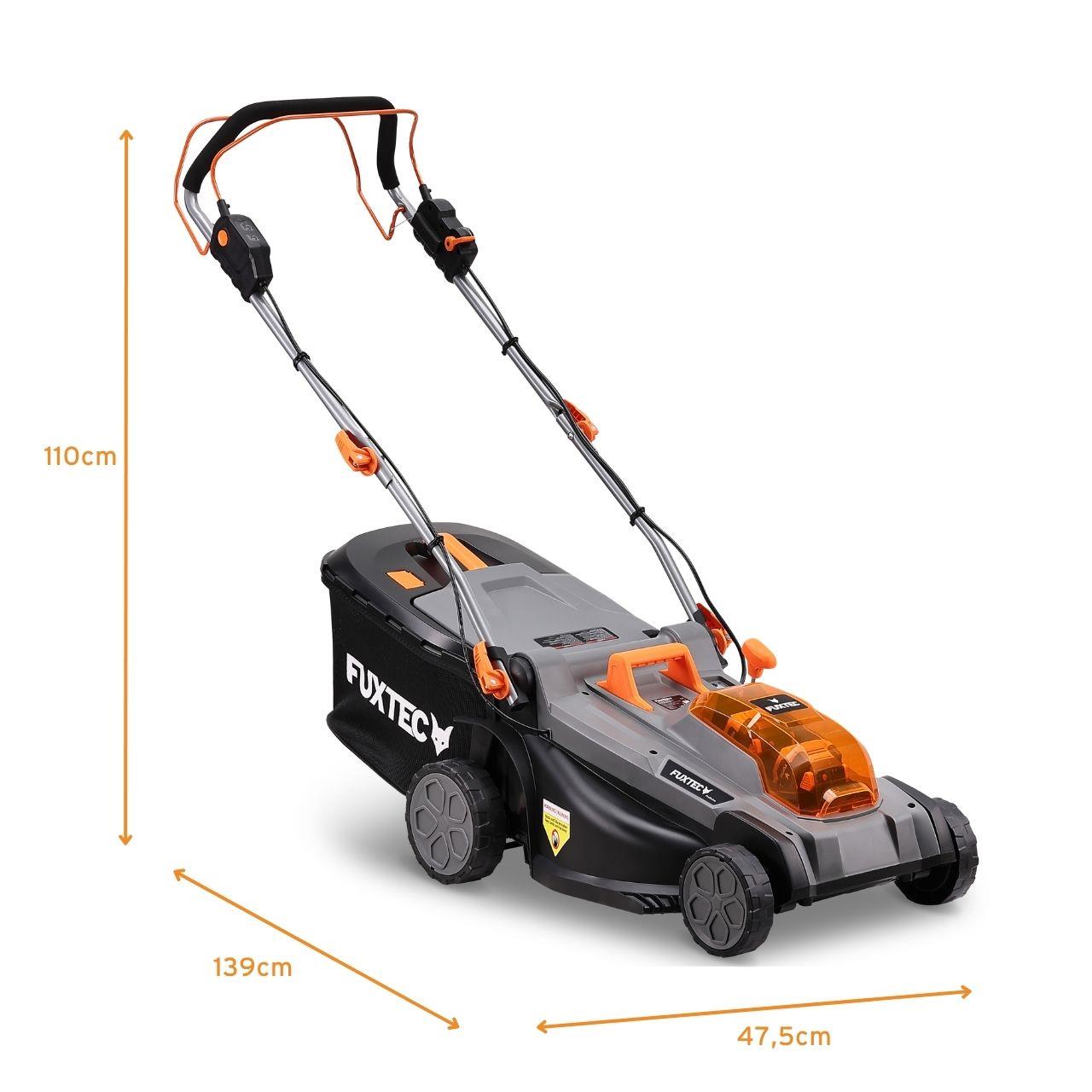 FX-E2RM43PRO accugrasmaaierset met flexibele aandrijving