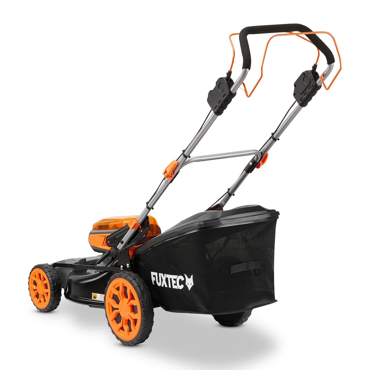 Akku Rasenmäher FX-E2RM46PRO SET mit flexiblem Antrieb