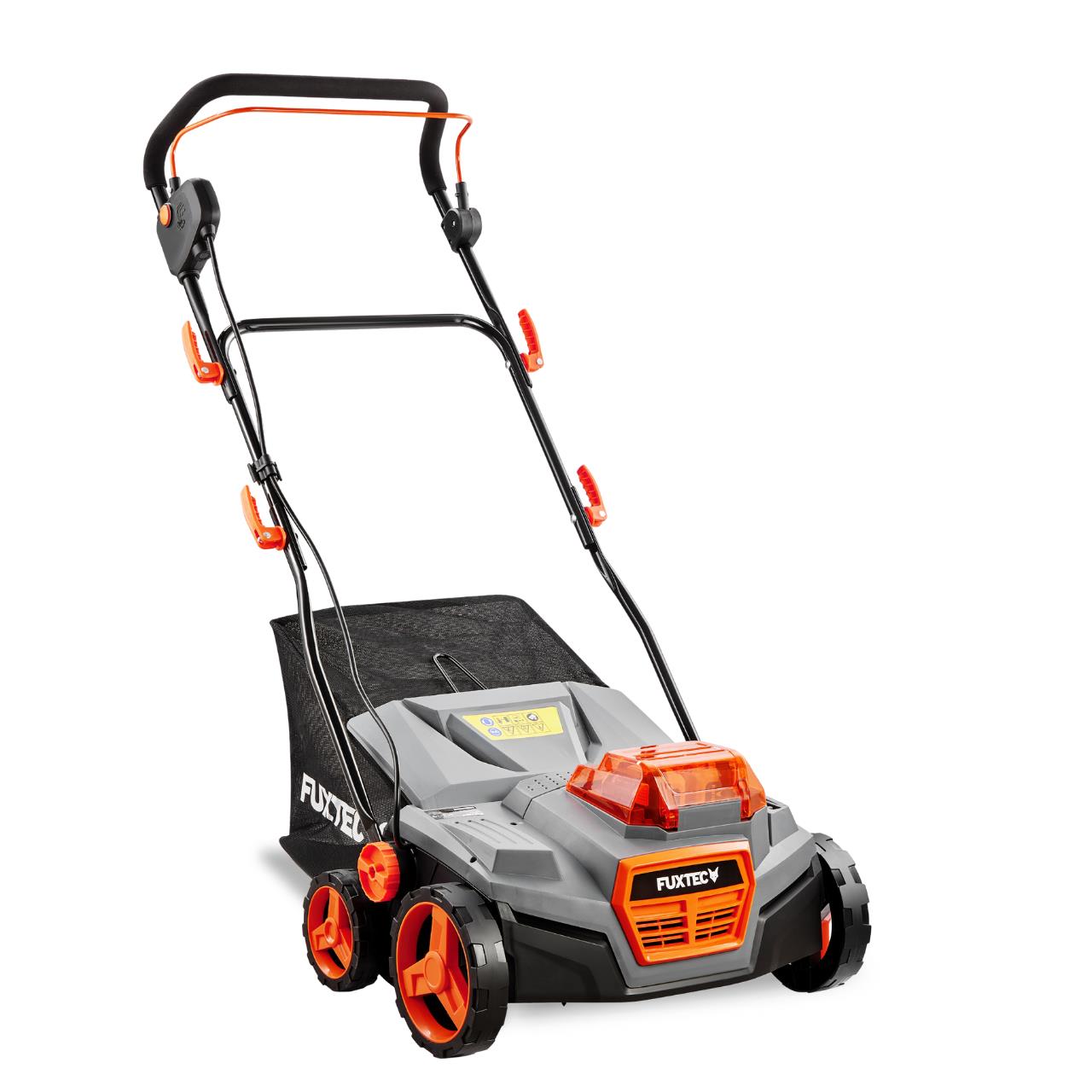 FUXTEC 40V Accu-Verticuteermachine SET FX-E2VE38SET