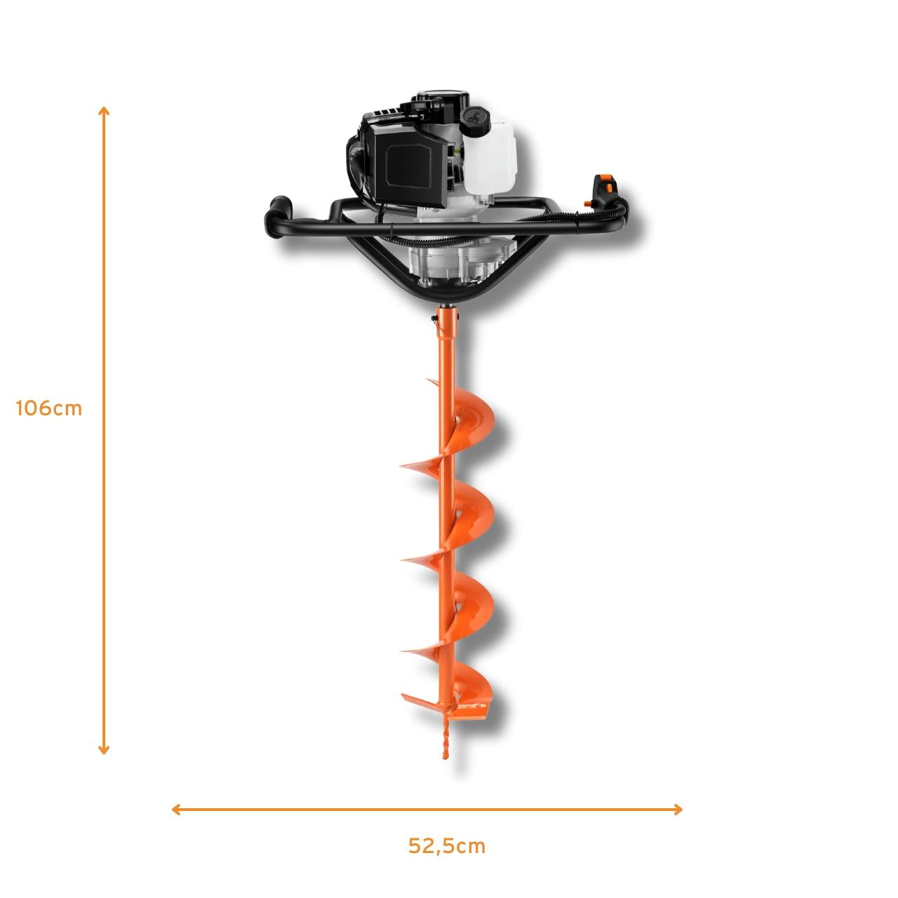 FUXTEC benzine grondboor FX-EB143ECO