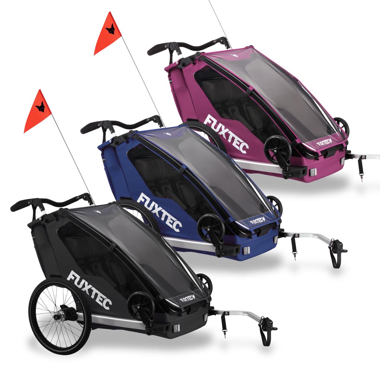 FUXTEC fietskar Sportfux FX-FA1