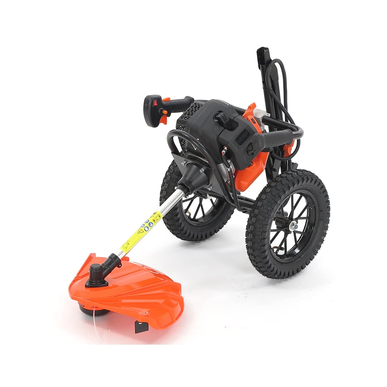 FUXTEC Bosmaaier Benzine - Grastrimmer op wielen - 52cc - 2-takt - FX-FSR152