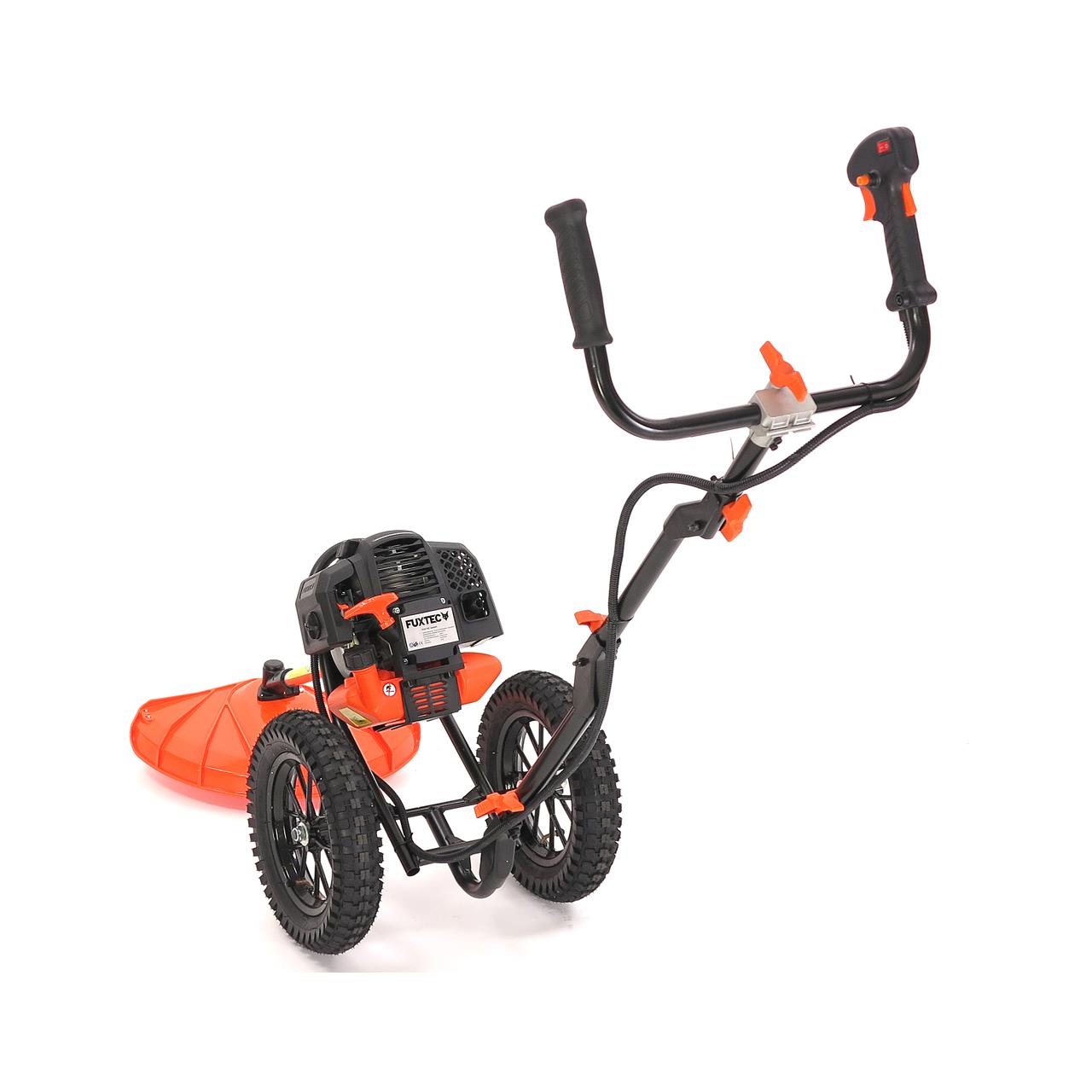 FUXTEC Bosmaaier Benzine - Grastrimmer op wielen - 52cc - 2-takt - FX-FSR152