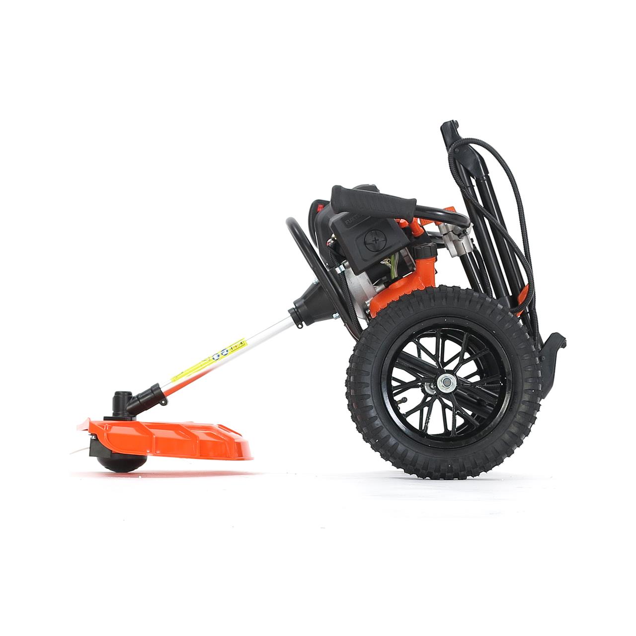 FUXTEC Bosmaaier Benzine - Grastrimmer op wielen - 52cc - 2-takt - FX-FSR152