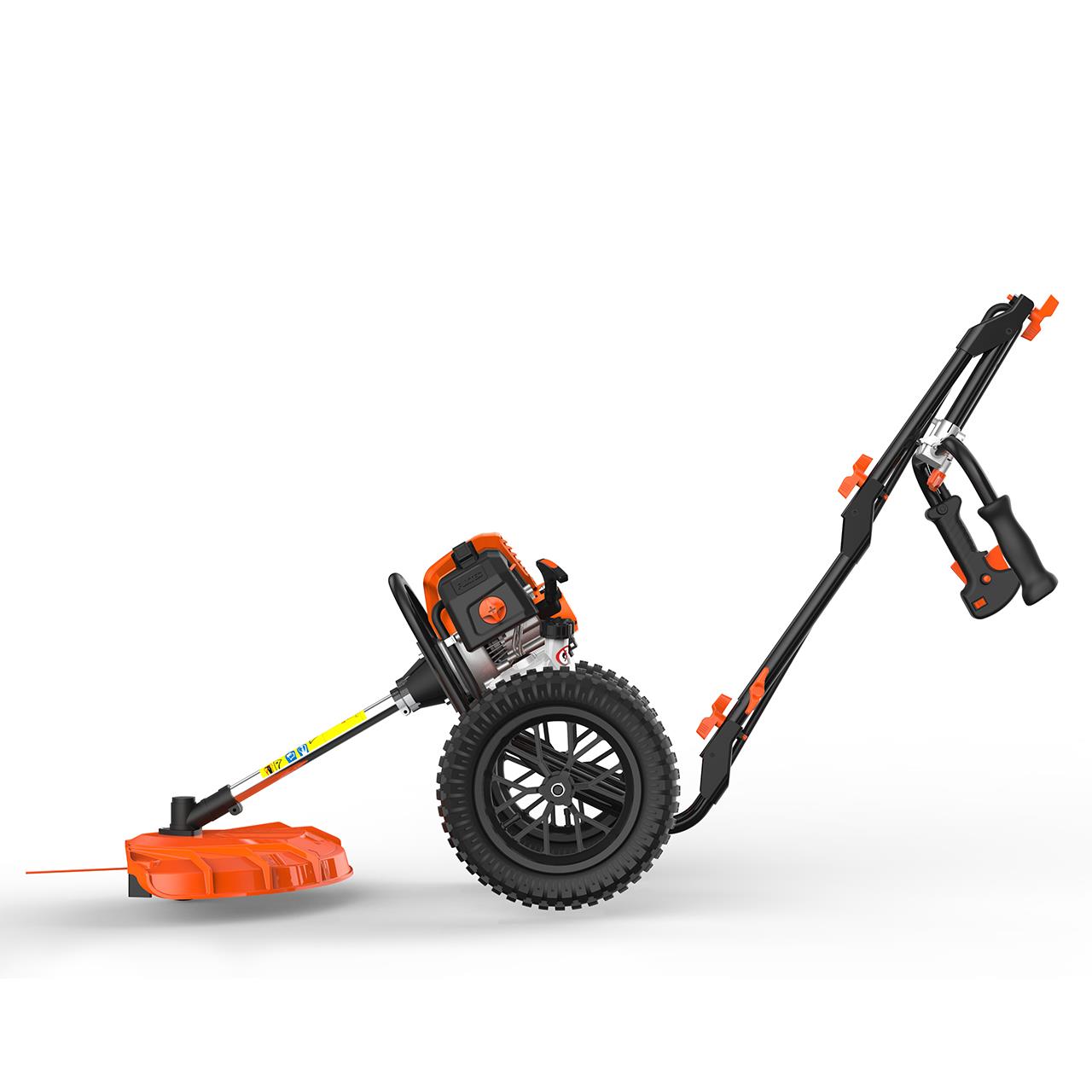 FUXTEC Bosmaaier Benzine - Grastrimmer op wielen - 62cc - 2-takt - FX-FSR162