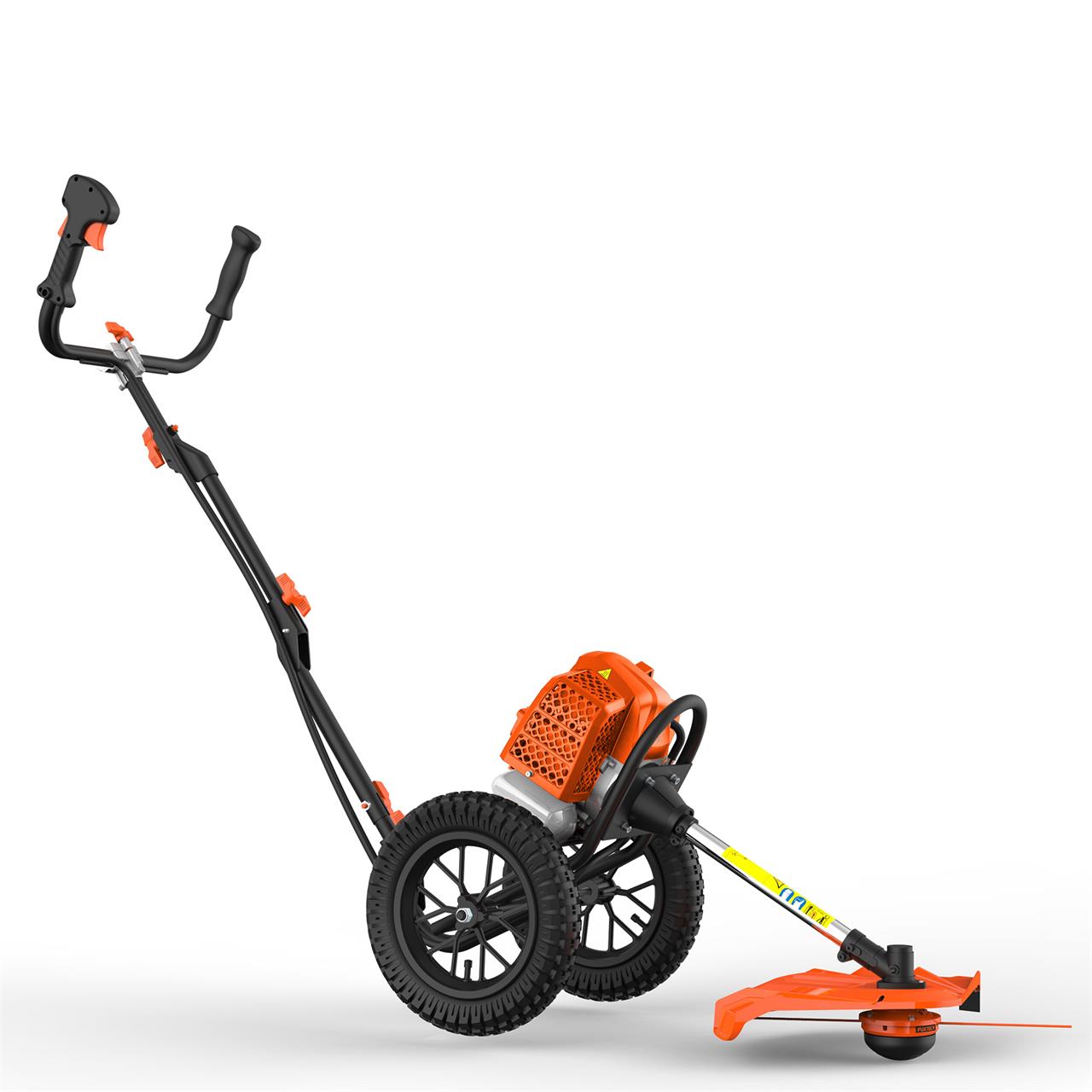 FUXTEC Bosmaaier Benzine - Grastrimmer op wielen - 62cc - 2-takt - FX-FSR162