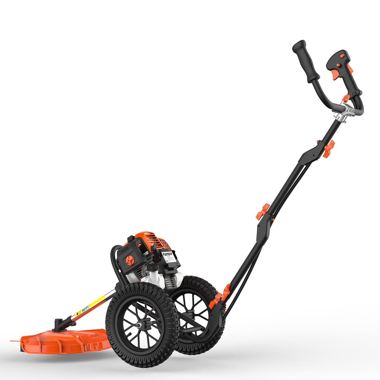 FUXTEC Bosmaaier Benzine - Grastrimmer op wielen - 62cc - 2-takt - FX-FSR162