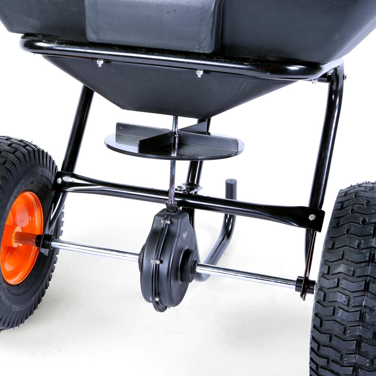 FUXTEC strooiwagen / hoogwaardige handgeleide strooier / centrifugaal strooier FX-GS56