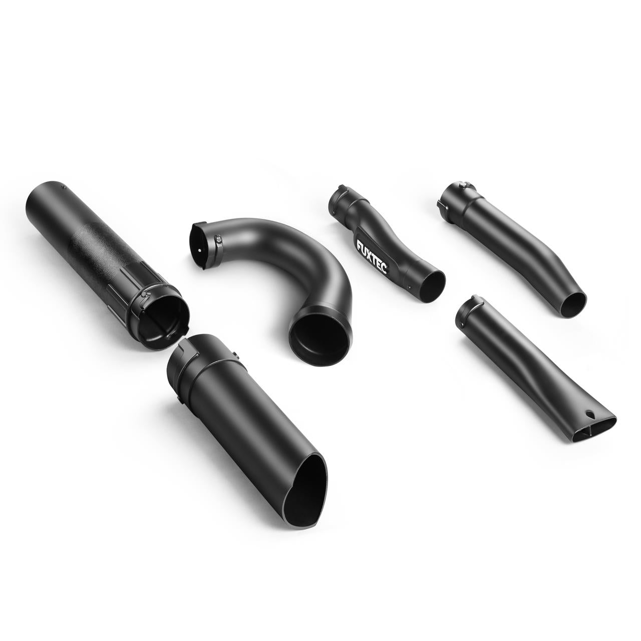 FUXTEC FX-LBS126 4-in-1 bladzuiger, bladblazer, bladversnipperaar incl. twee blaaspijpen