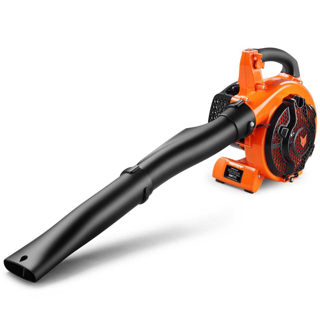 FUXTEC FX-LBS126 4-in-1 bladzuiger, bladblazer, bladversnipperaar incl. twee blaaspijpen