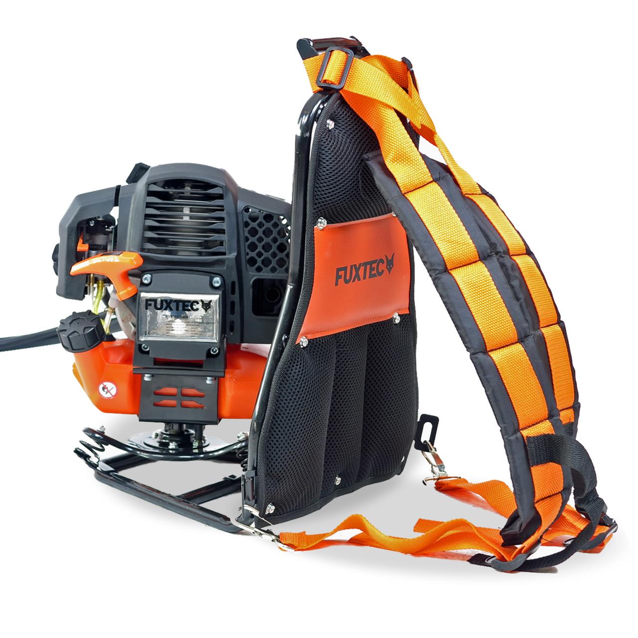 FUXTEC bosmaaier benzine rugzak grastrimmer - 52cc - 2-takt - FX-MS152T