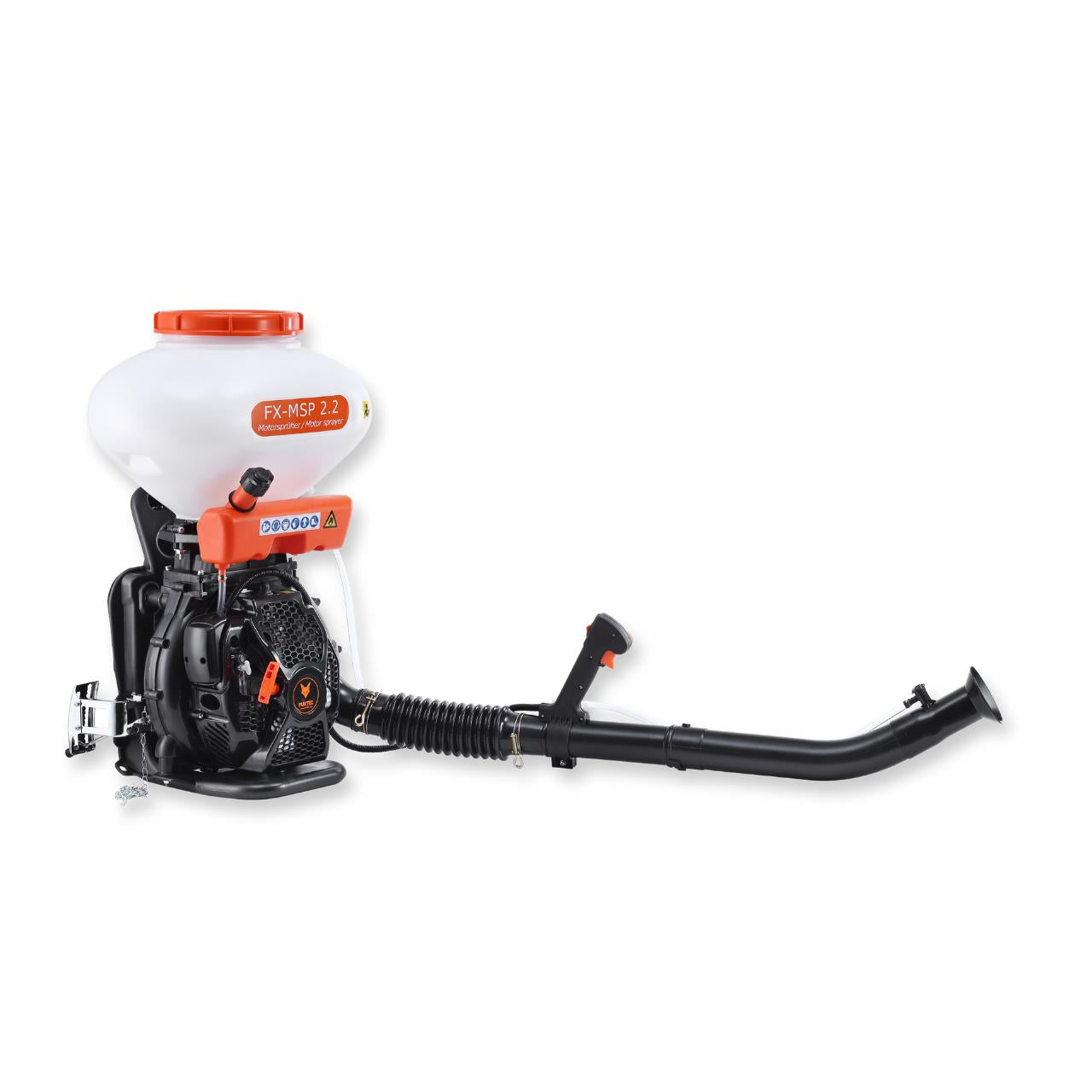 FUXTEC sproeier benzine - motor rugspuit - met 2,95 pk en 26 liter inhoud - FX-MSP2.2