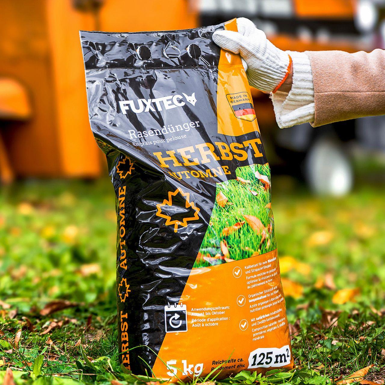 FUXTEC Herbstrasendünger FX-RDH5 5kg für 250qm