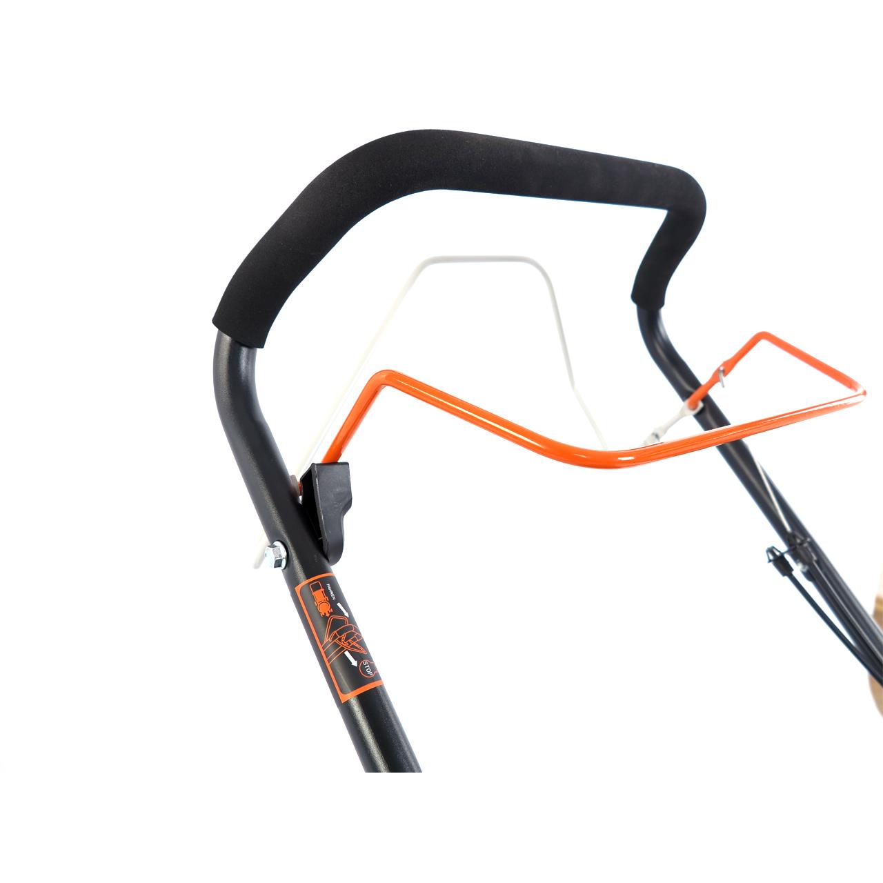 FUXTEC Grasmaaier Benzine - 46cm - Zelfrijdend / Zelftrekkend / Achterwielaandrijving - Mulchfunctie - Opvangbak 50L - FX-RM4646