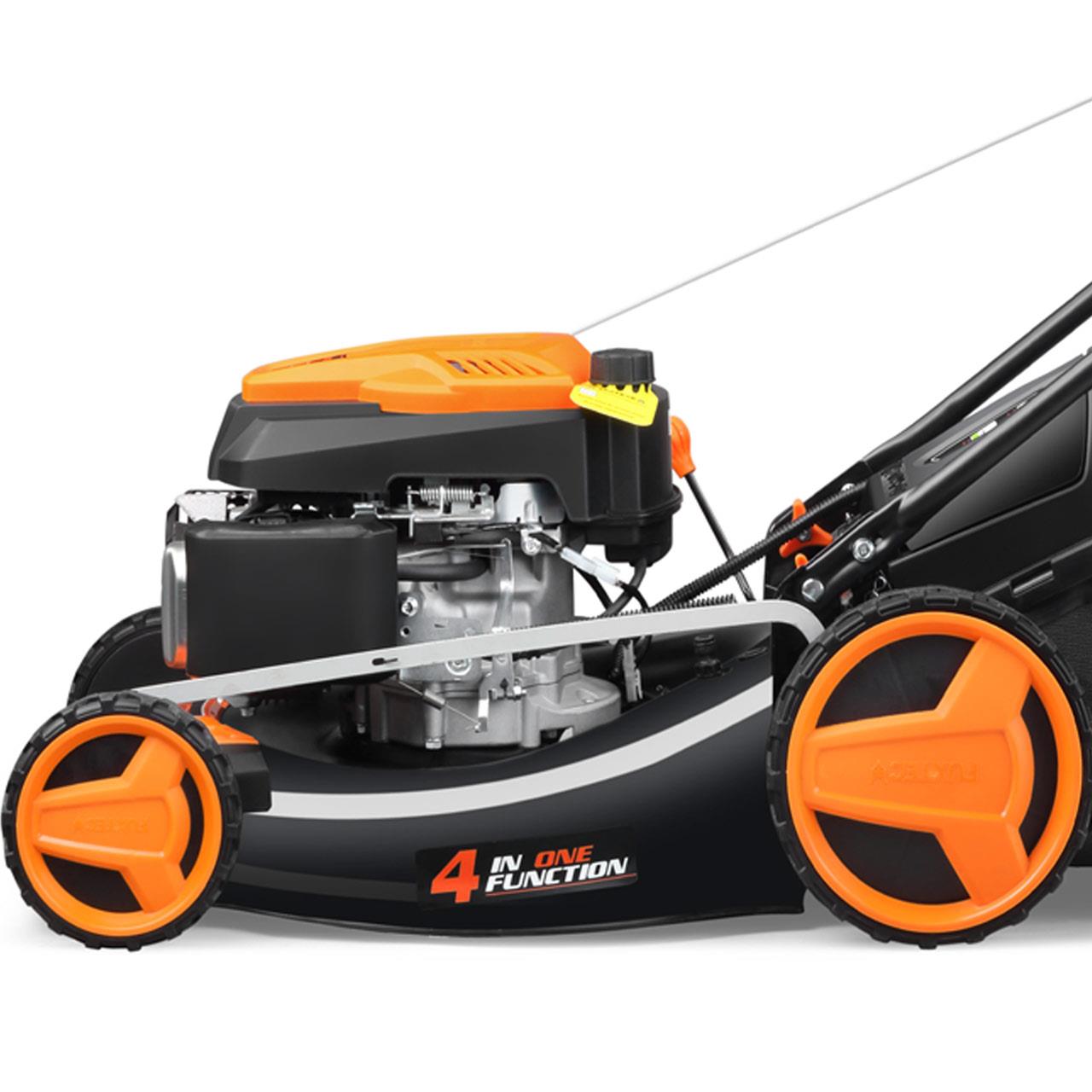 Bild 1 Benzin Rasenmäher E-Start FX-RM5196eS mit zipgo®