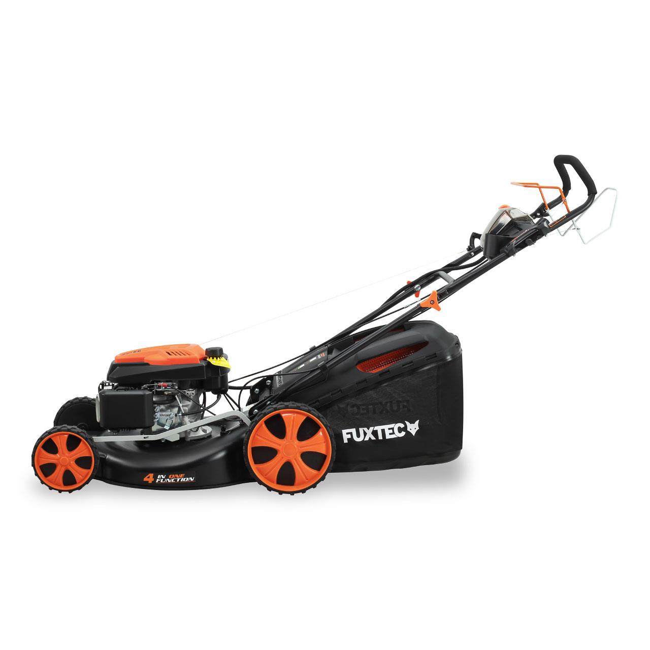 Bild 1 Der FUXTEC Benzin Rasenmäher FX-RM5396eSPRO