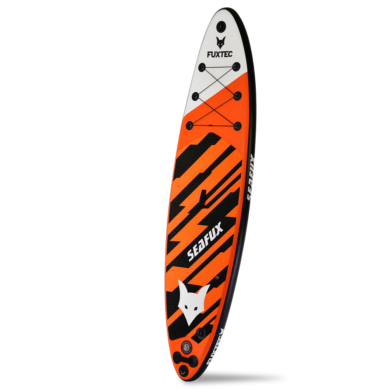 FUXTEC Stand-up paddleboard "Double-Layer" - luchtpomp, peddel, reparatieset en een apparaat voor het bevestigen van een actiecamera - FX-SUP320D1