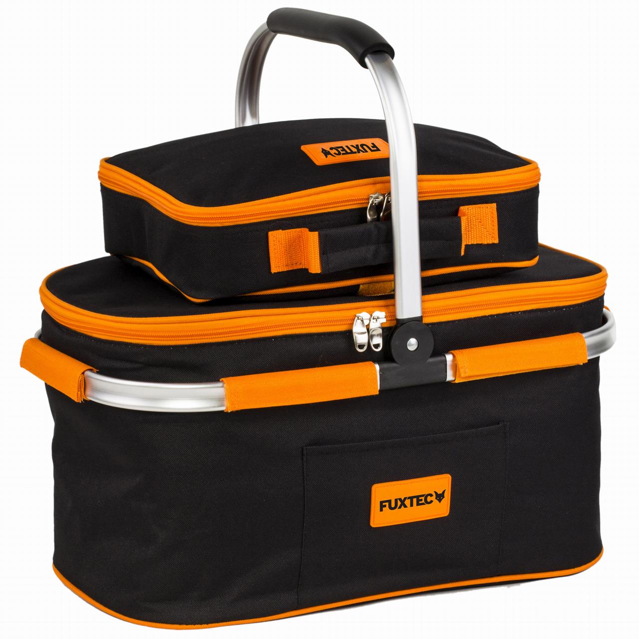 FUXTEC Picknickmand "Familie" - Set voor 4 personen