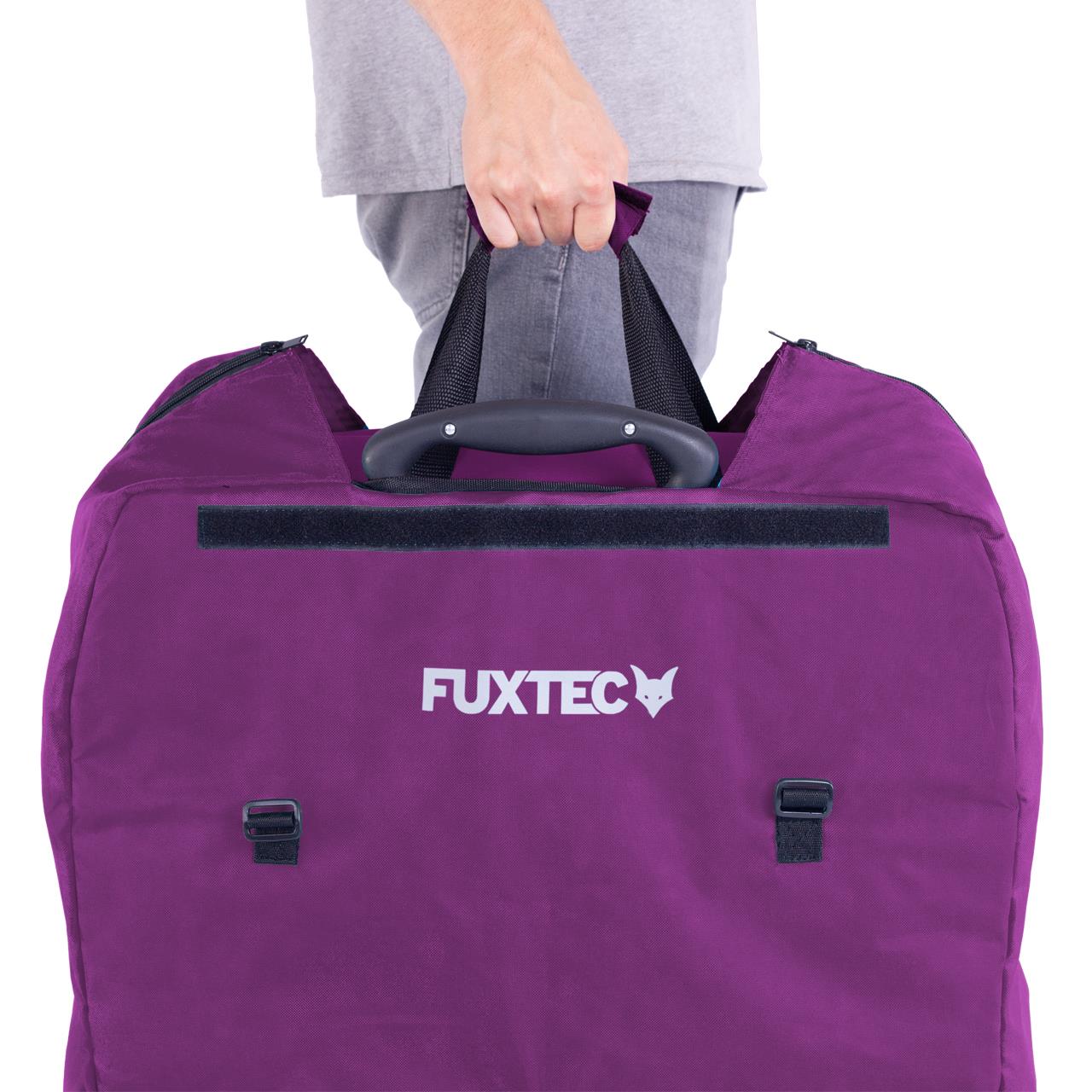 FUXTEC gewatteerde draagtas voor Bolderkar CT700 en CT800 - paars -