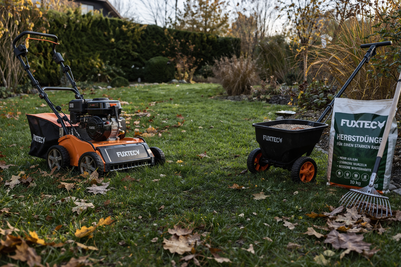 Rasenpflege im Herbst: So bereitest du deinen Rasen optimal auf den Winter vor