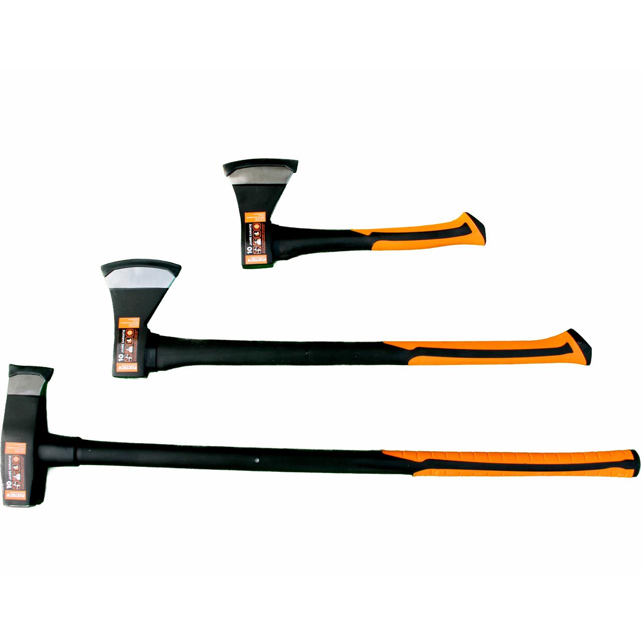 FUXTEC bijl set van 3 - Hatchet - Hakbijl - Kloofbijl - FX-AX3