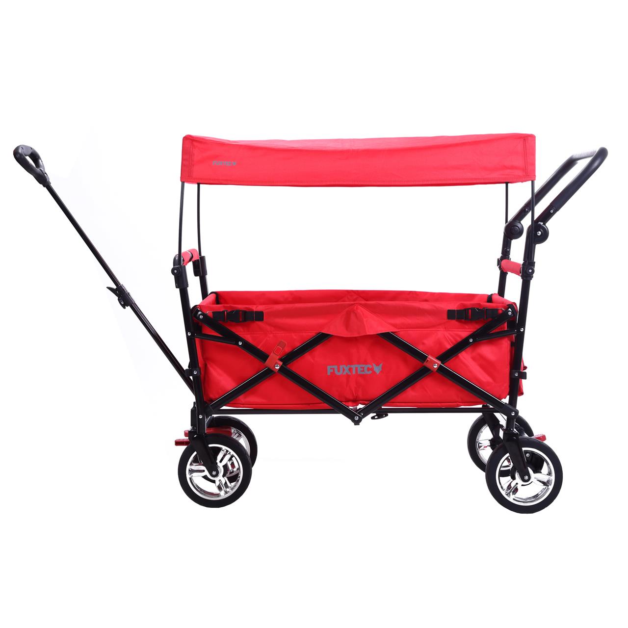 FUXTEC Bolderkar CT-700 - opvouwbaar - rood