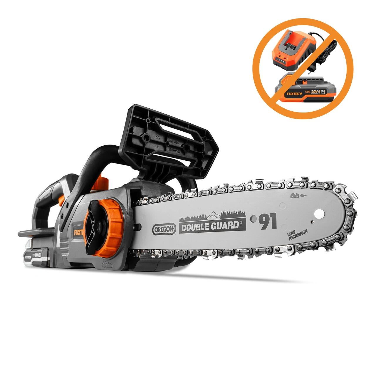 FUXTEC kettingzaag accu 20V - (geleverd zonder batterij en lader)