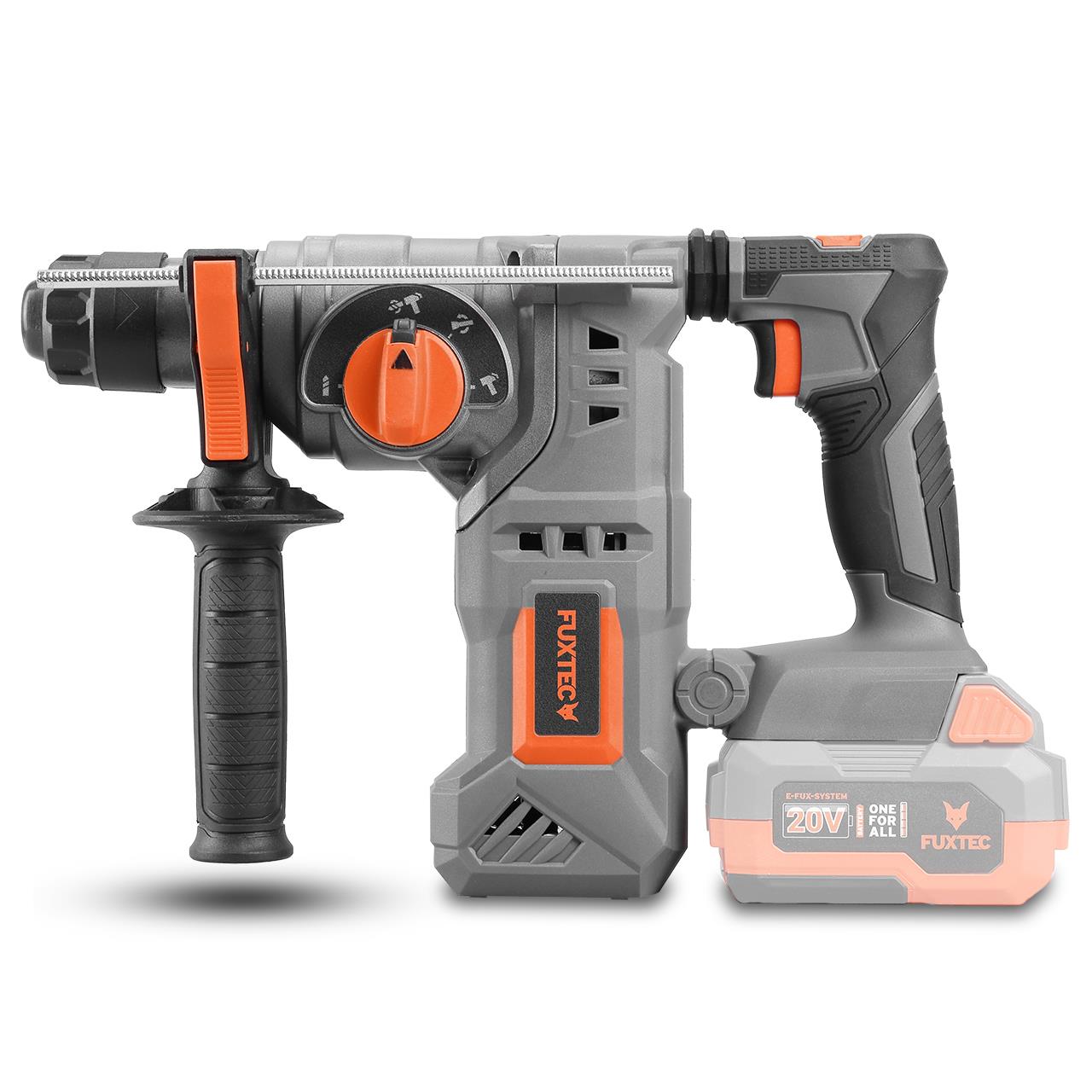 20V Akku PowerTool-Bundle mit Winkelschleifer, Akkuschrauber & Bohrhammer