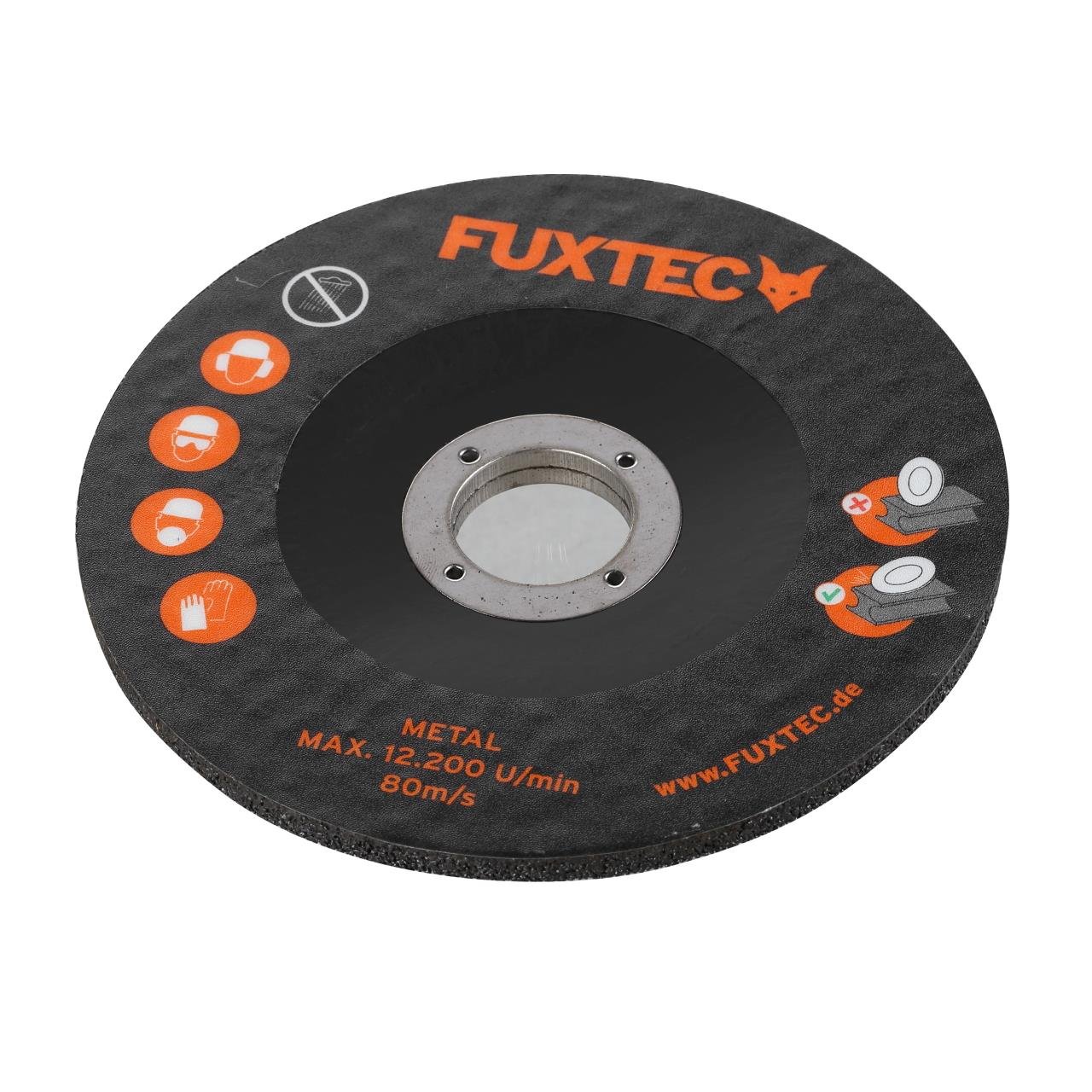 FUXTEC haakse slijper accu 20V - set met batterij (2Ah) en lader (1A)