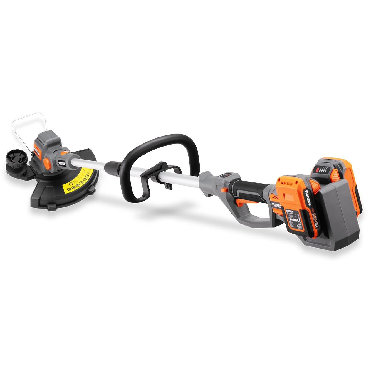 Accu-grastrimmer FX-E2RTSET incl. 2 accu’s van 2 Ah en 1 dubbele lader van 2,4 A