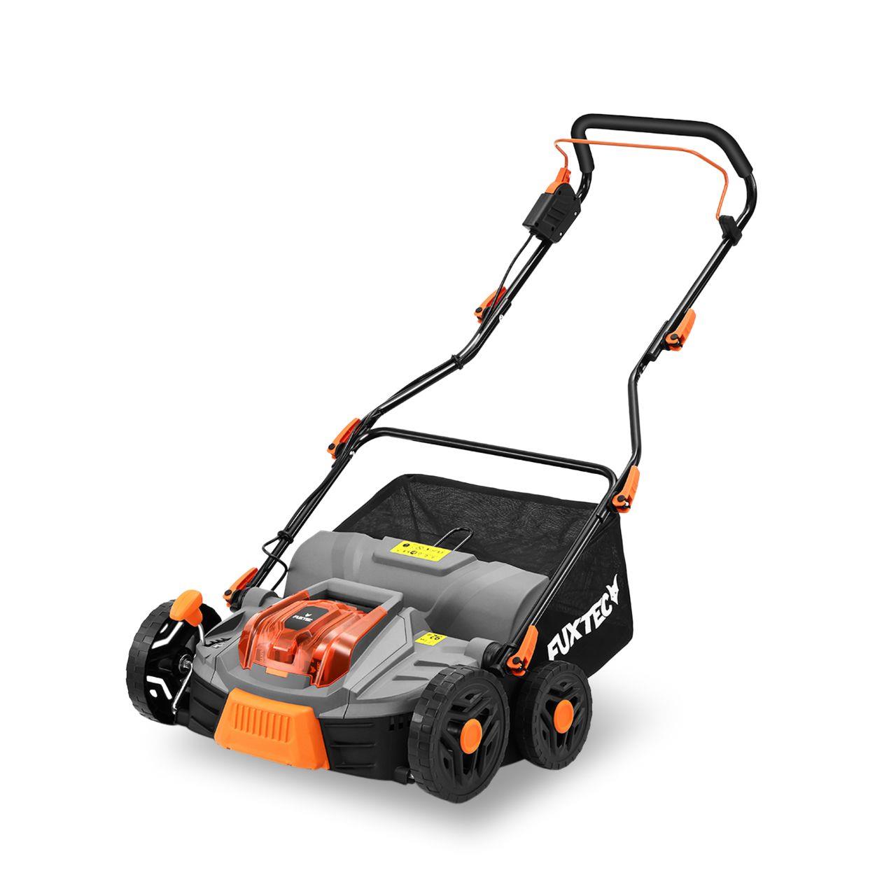 FUXTEC 40V Accu-Verticuteermachine SET FX-E2VE38SET