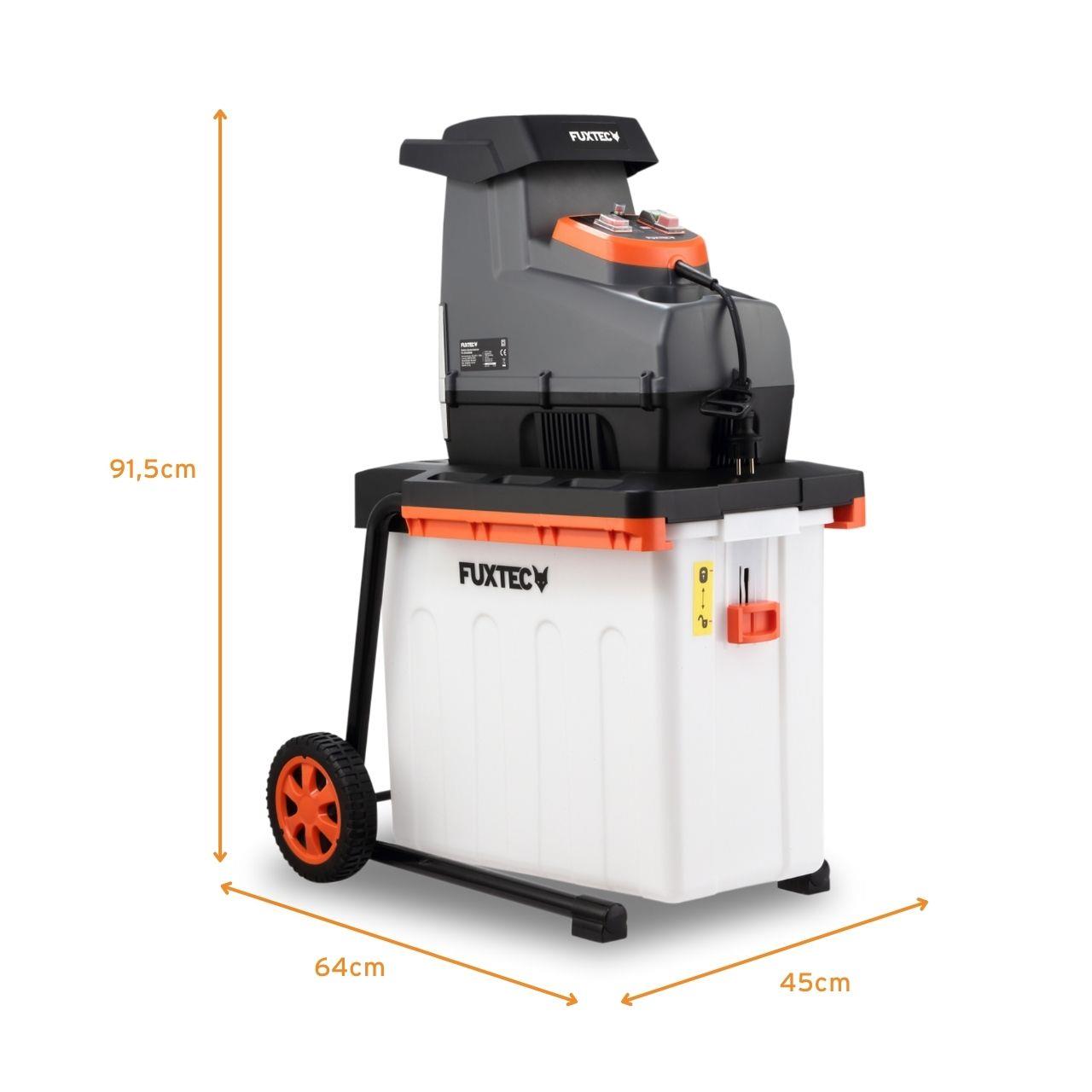 FUXTEC elektrische tuinversnipperaar FX-EGH2800B