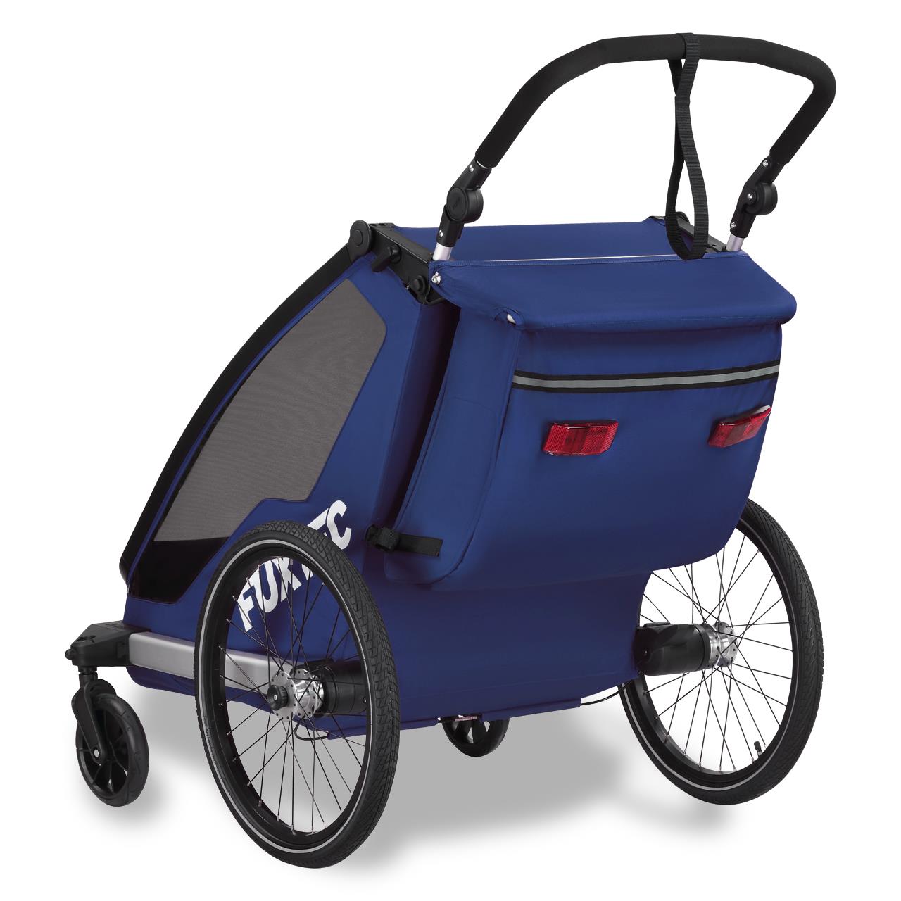 FUXTEC FX-FA1 fietskar/jogger met joggerwiel