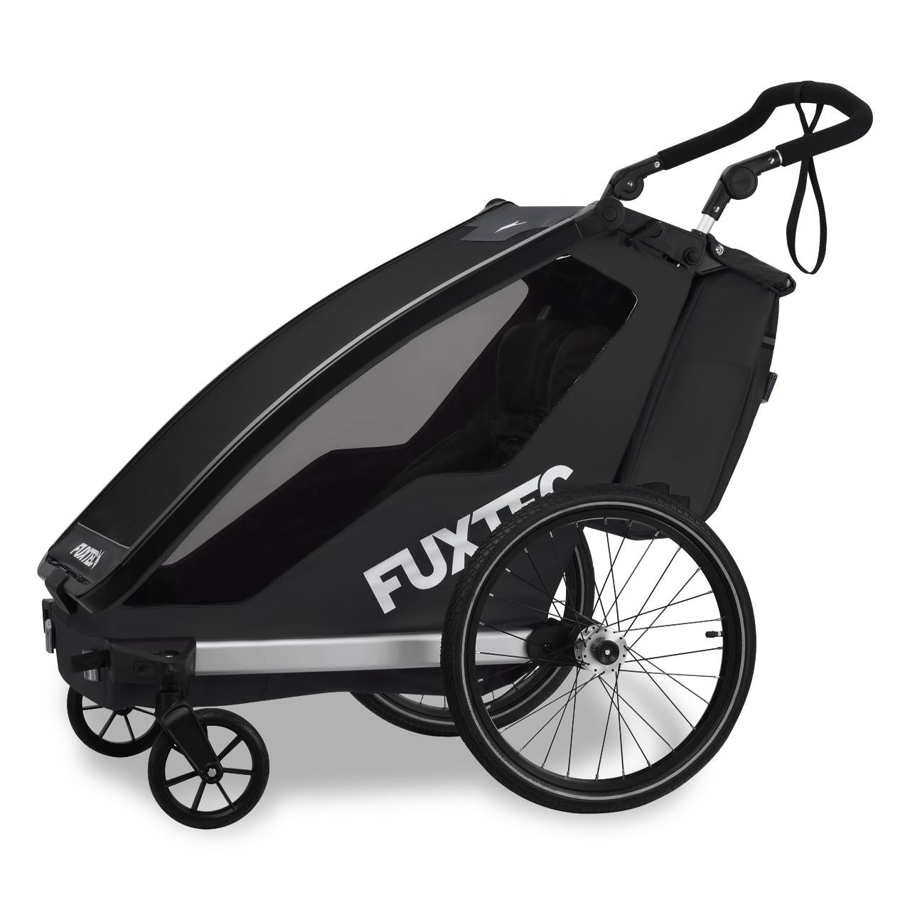 FUXTEC FX-FA1 fietskar/jogger met joggerwiel