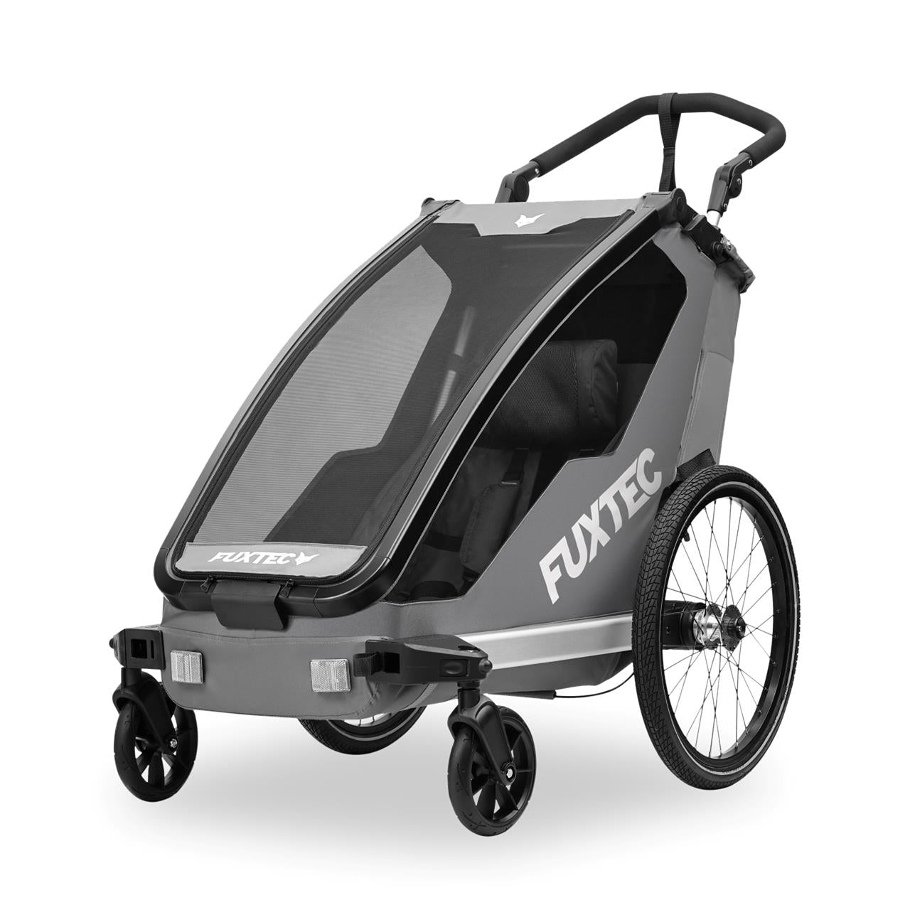 FUXTEC fietskar FX-FA1S/enkelzitter