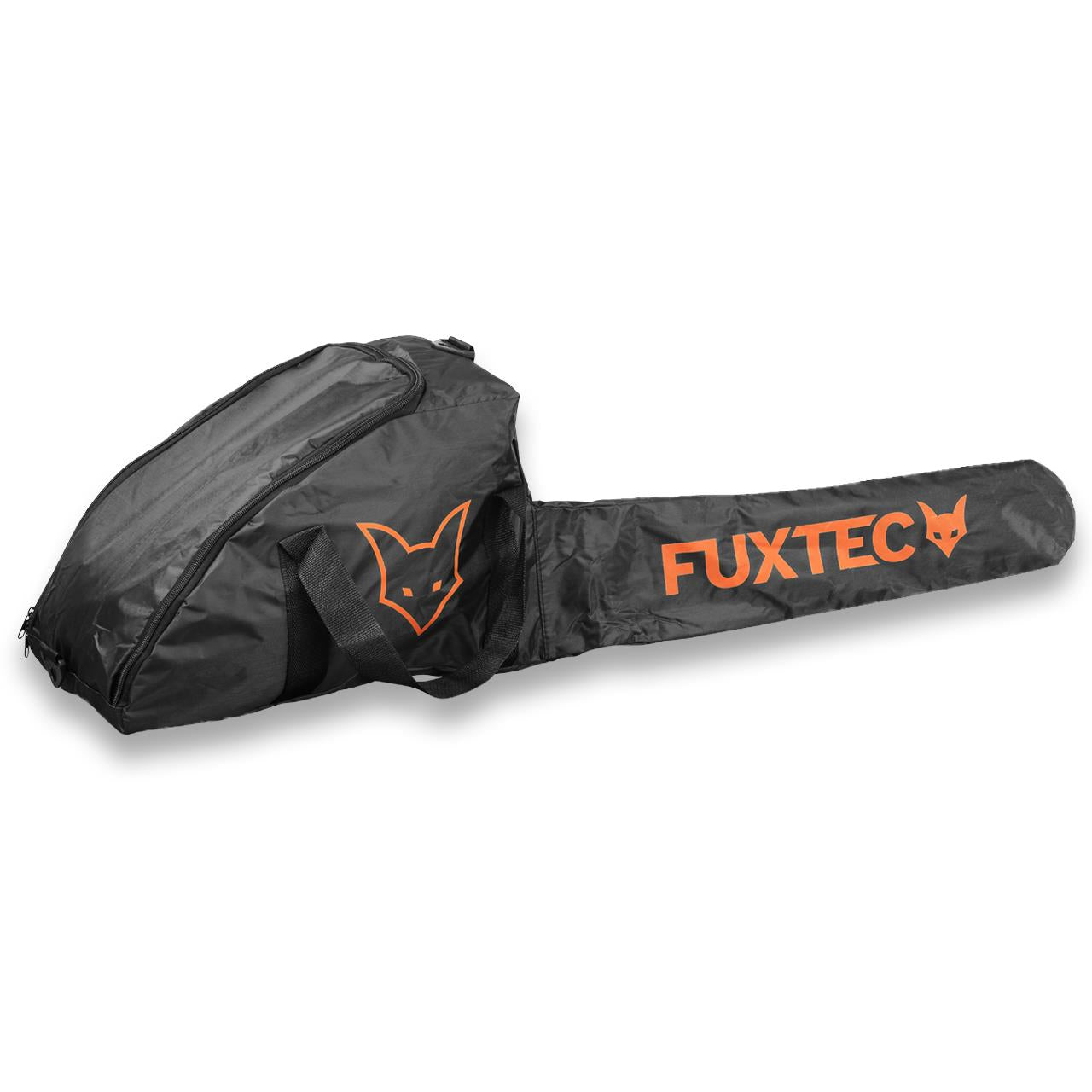 FUXTEC Kettingzaag benzine - 54cc 2-takt - 45cm / 18 inch Zwaardlengte - Incl. Zaagblad & Ketting - FX-KS255 - Black Edition