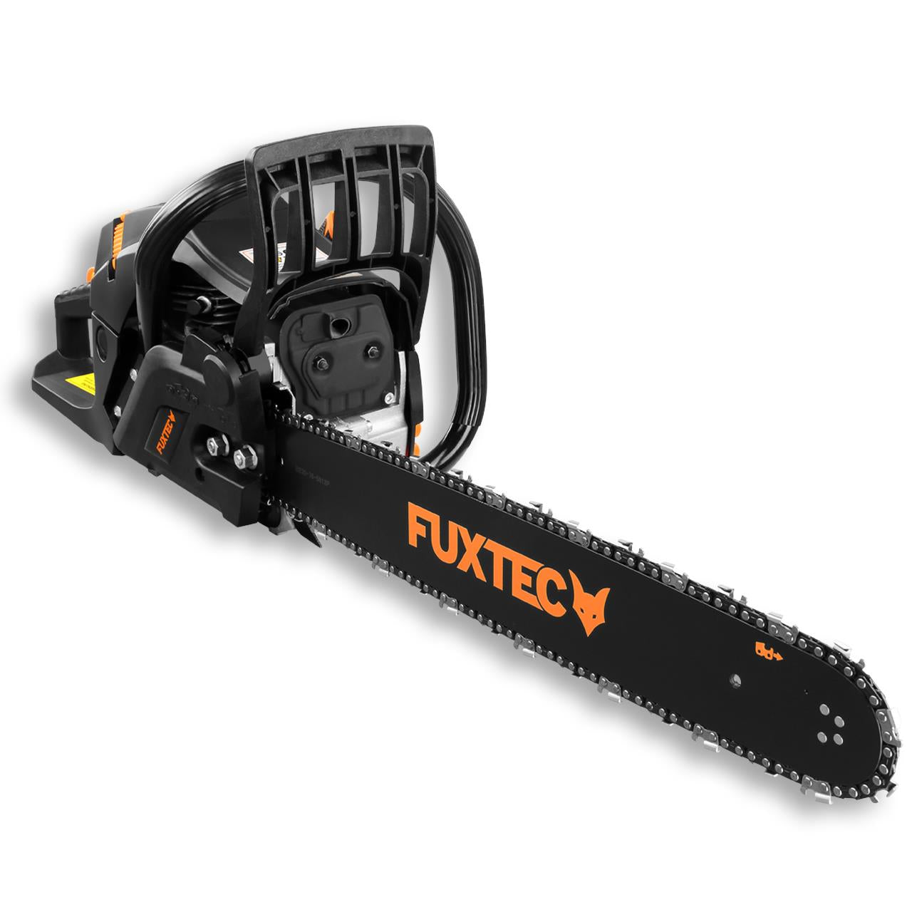 FUXTEC Kettingzaag benzine - 61,5cc 2-takt - 51cm / 20 inch Zwaardlengte - Incl. Zaagblad & Ketting - FX-KS262 - Black Edition