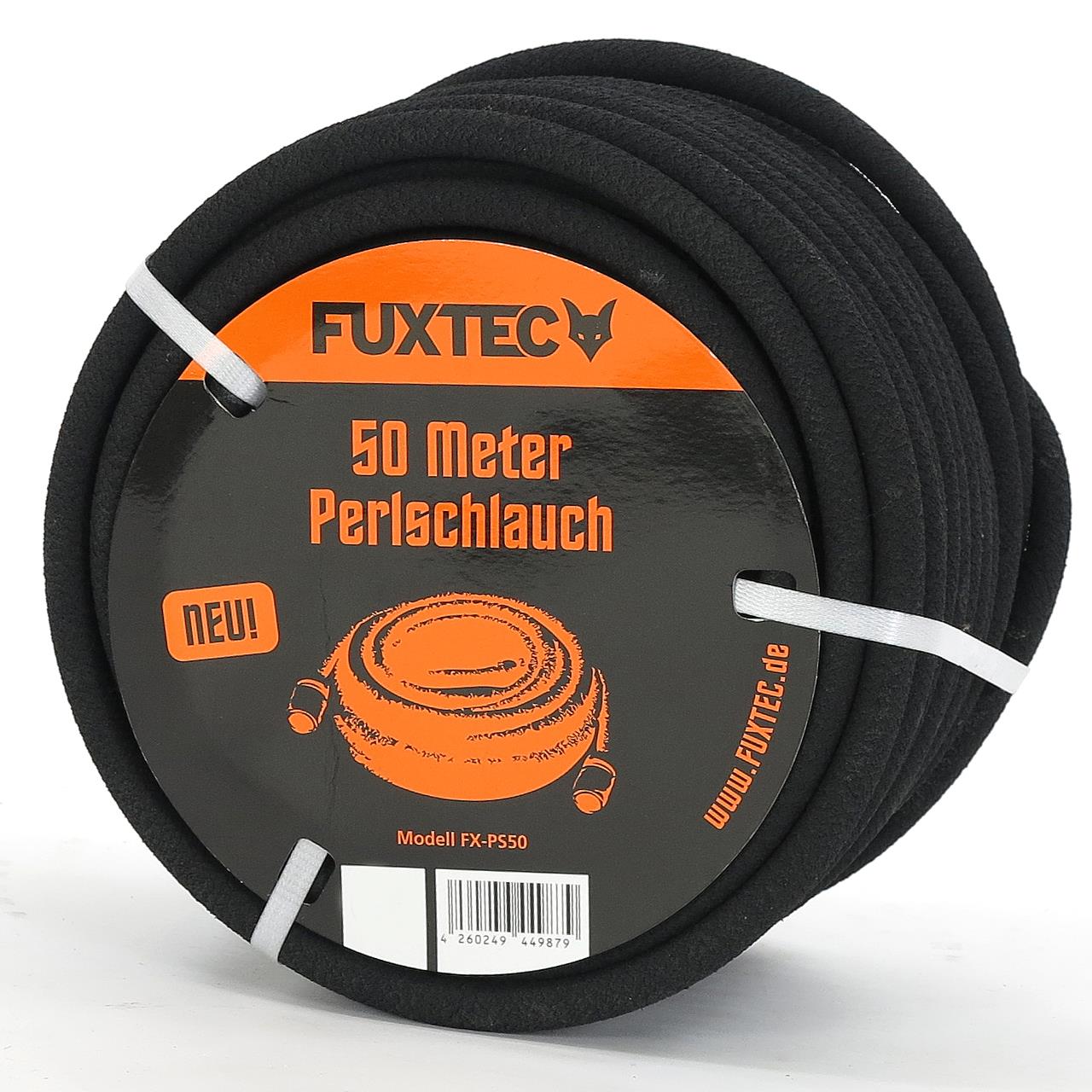 FUXTEC Druppelslang 15/30/50m - bewatering - waterbesparend - met een grote accessoireset